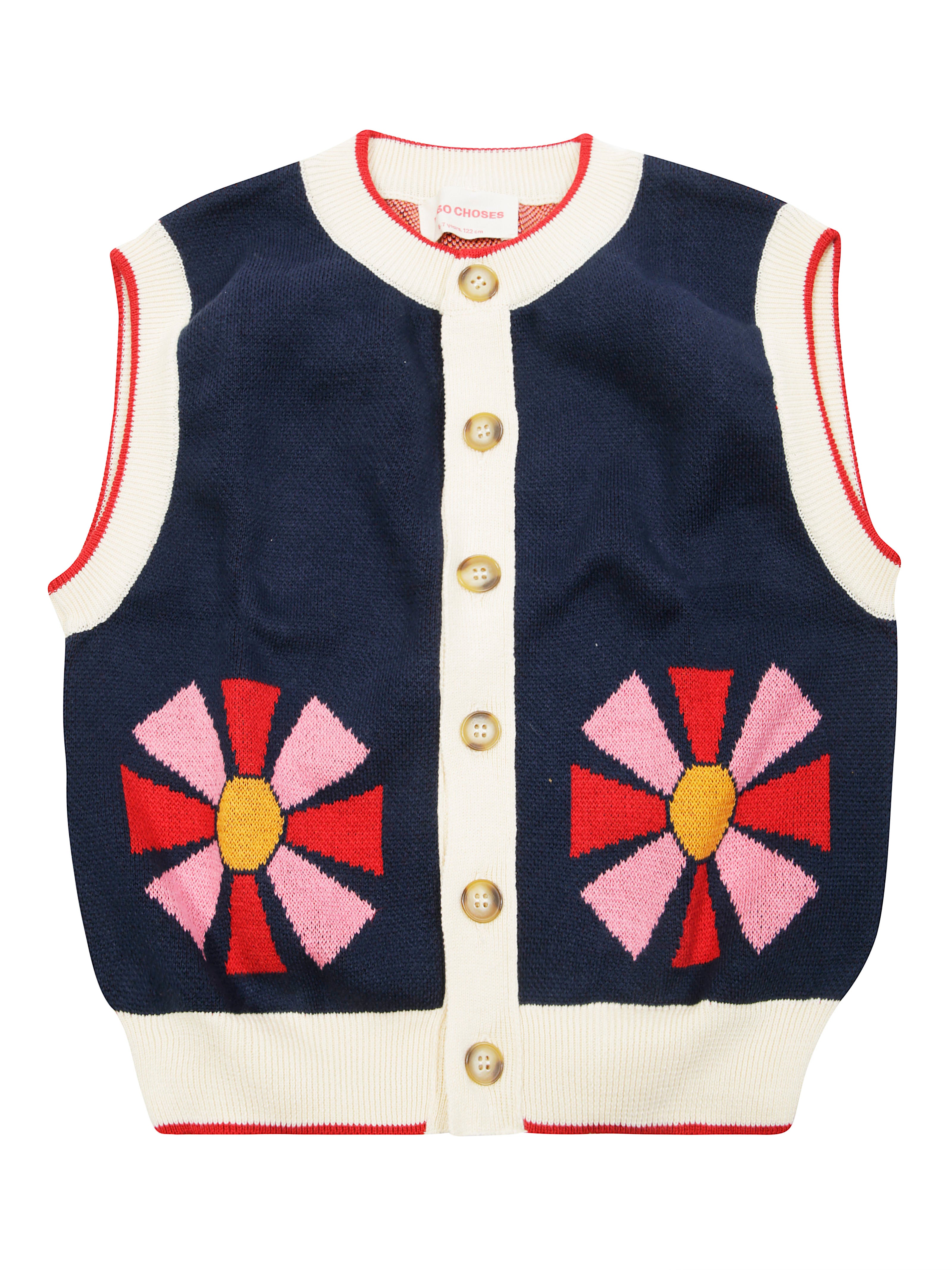 BOBO CHOSES Mini Stylish Gilet Sweater