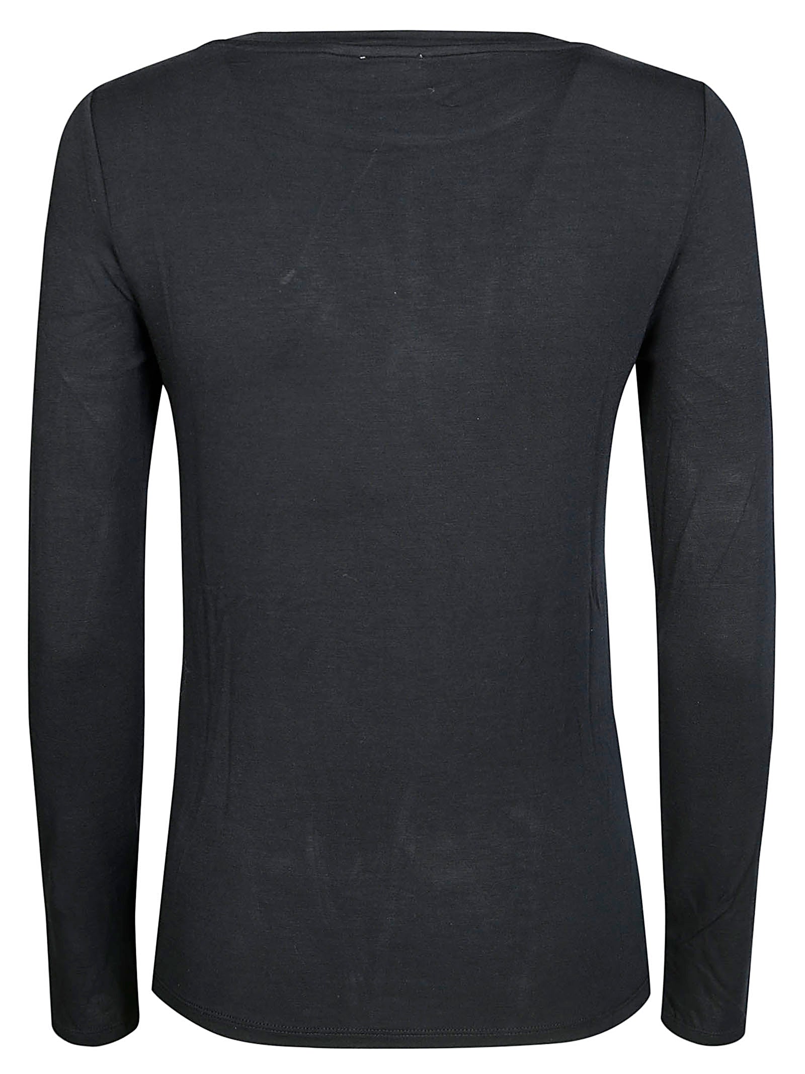 SUN 68 Long Sleeve Sailor Neck T-Shirt