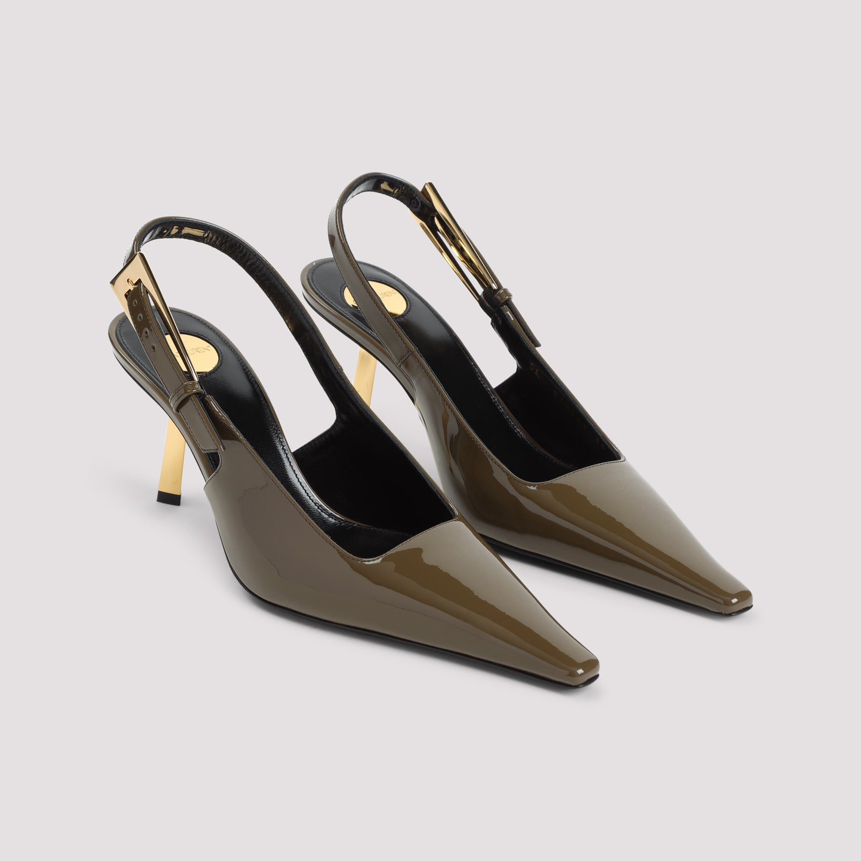 SAINT LAURENT Lee 75 Patent Leather Pumps