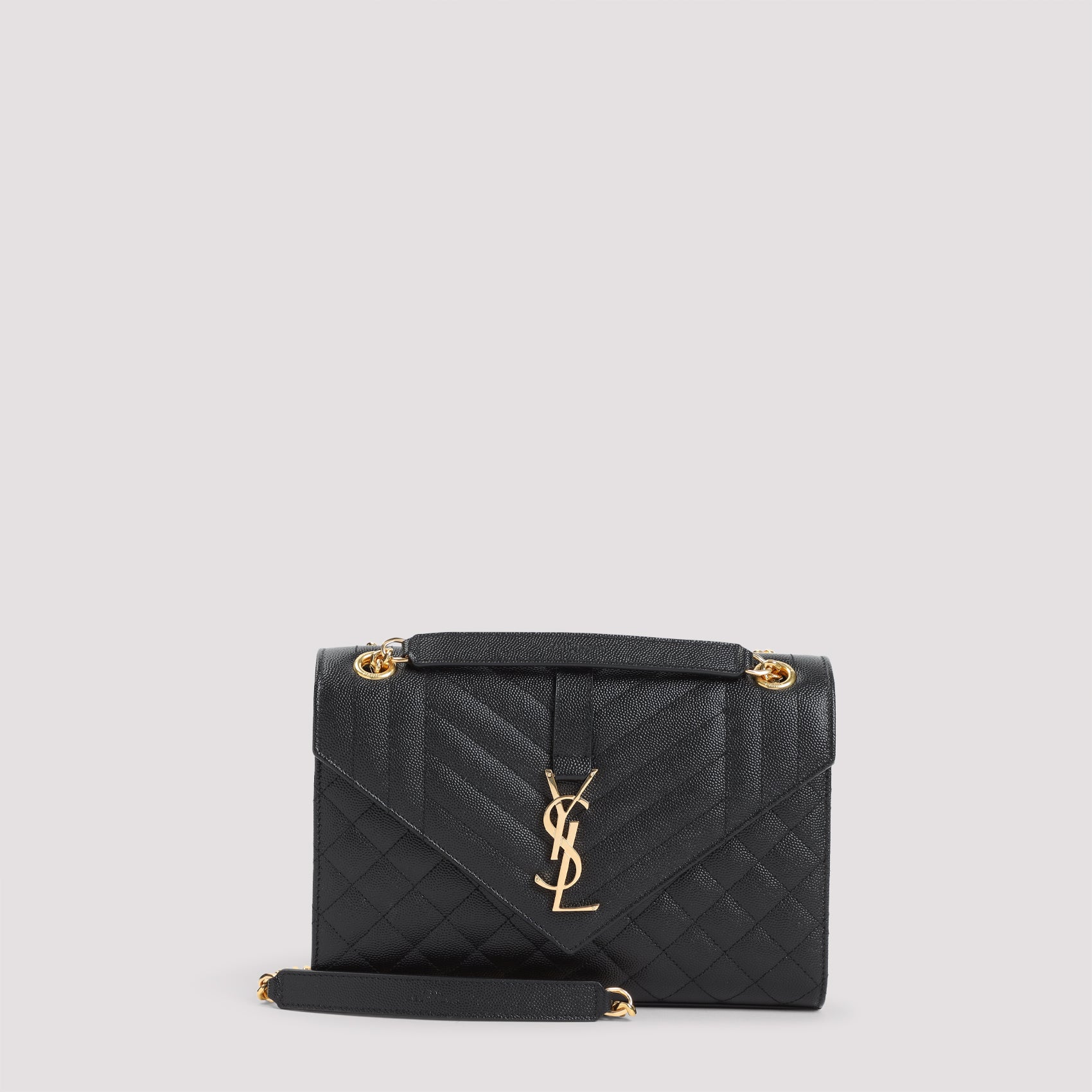 SAINT LAURENT Mini Envel Shoulder Bag - 24cm x 17.5cm