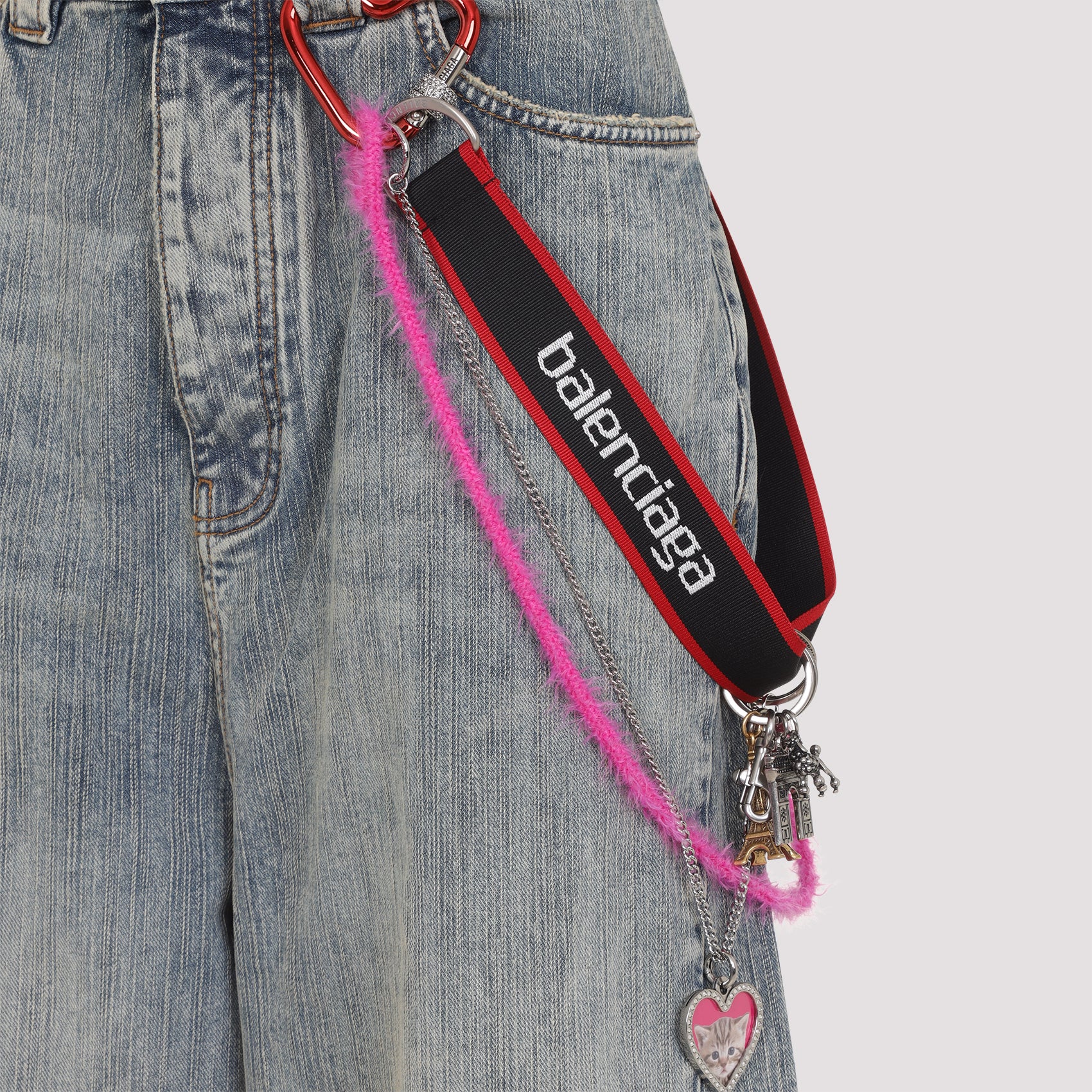 BALENCIAGA Charms Baggy Jeans - FW25