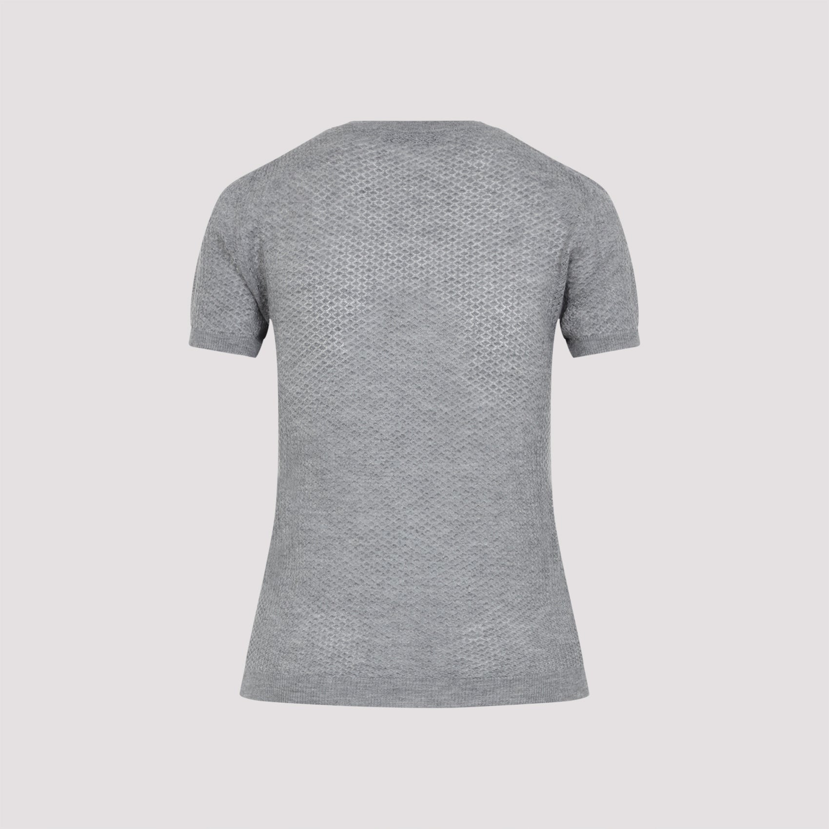 MIU MIU Cashmere T-Shirt for Men - FW25 Collection