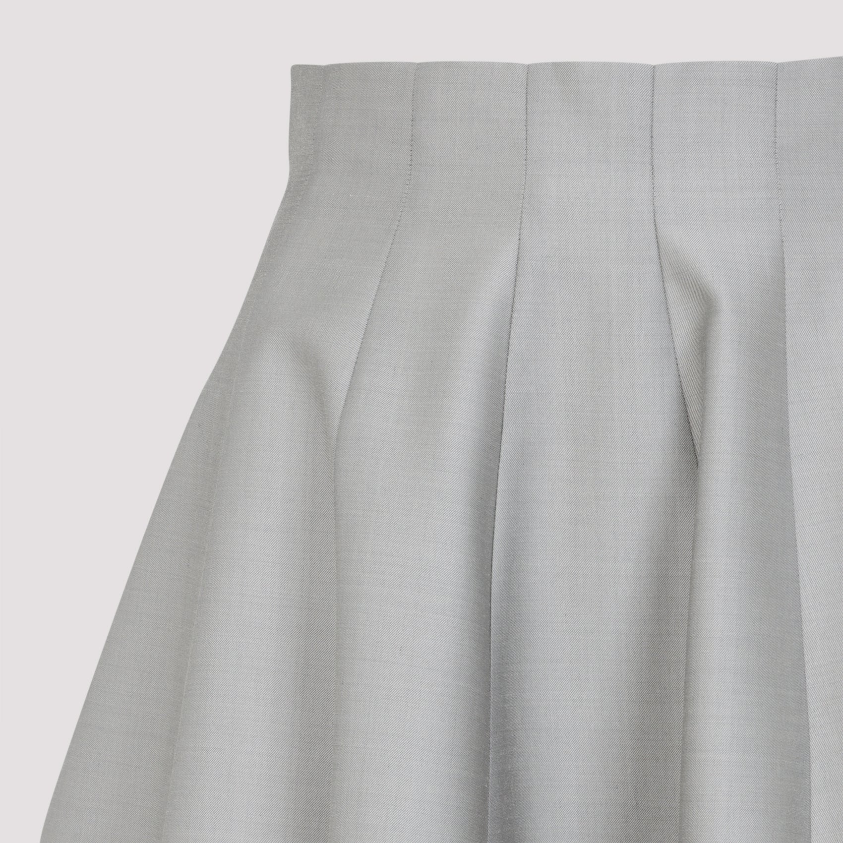 ALBERTA FERRETTI Virgin Wool Midi Skirt for Men
