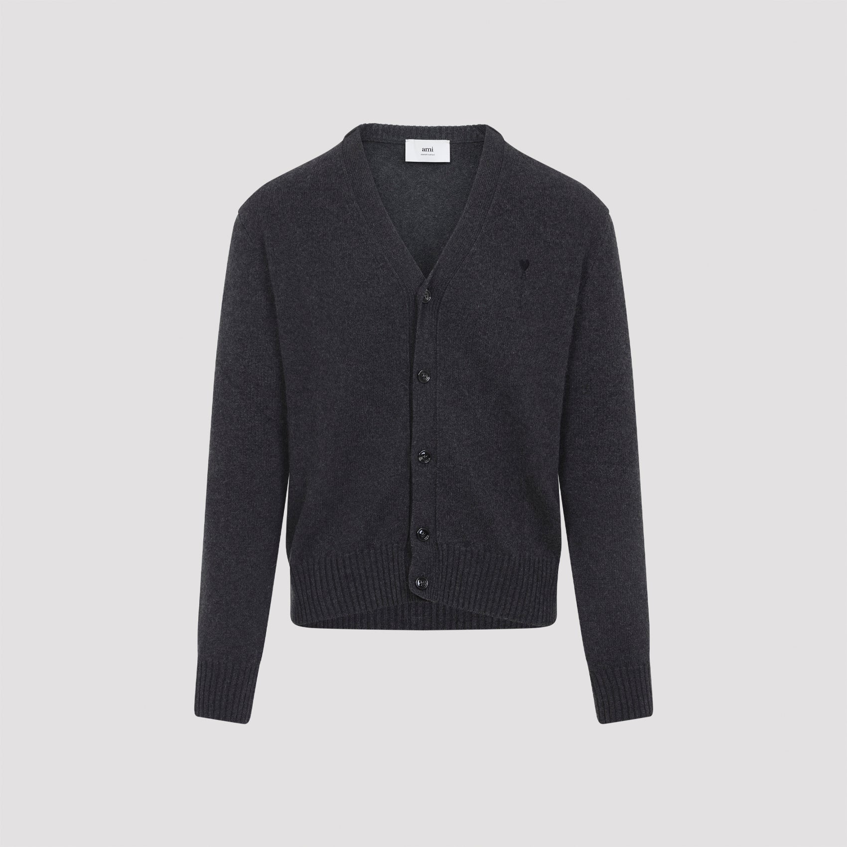 AMI Men's Cashmere Blend Cardigan