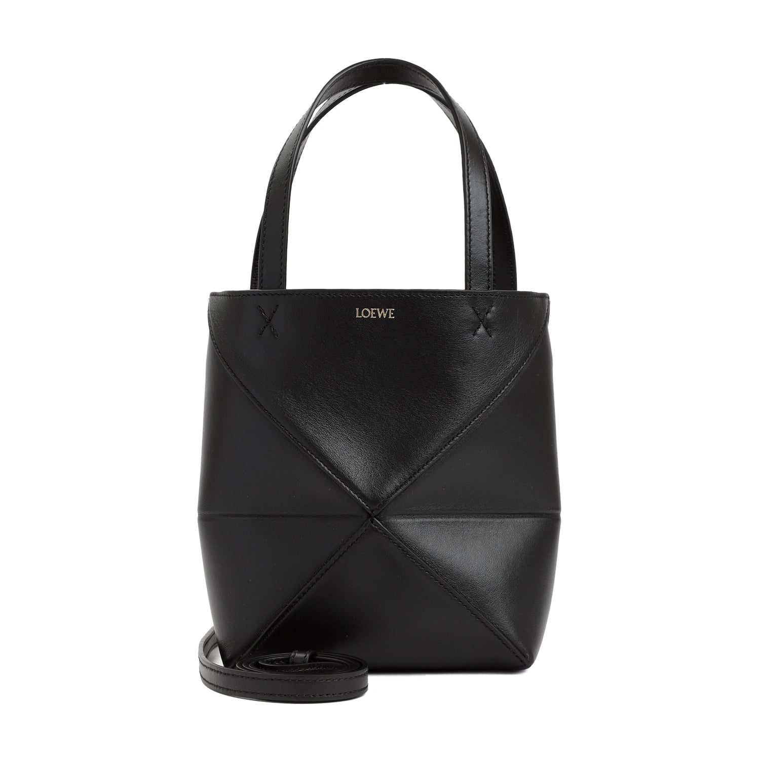LOEWE Mini Puzzle Fold Tote Handbag