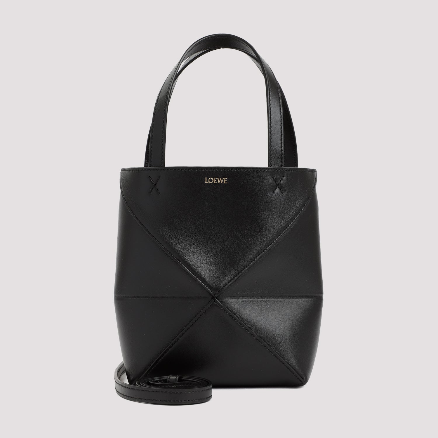 LOEWE Mini Puzzle Fold Tote Handbag