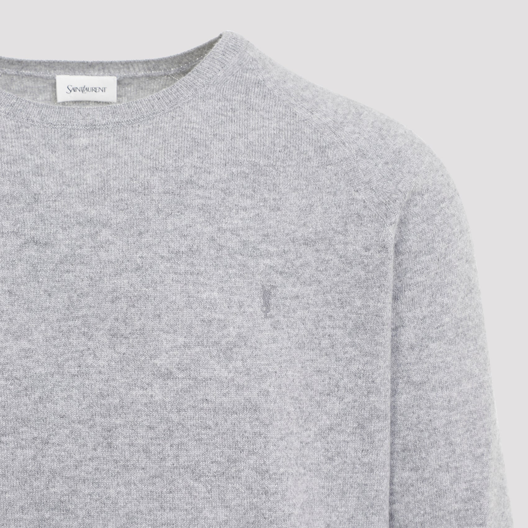 SAINT LAURENT Cashmere Pullover Sweater for Men
