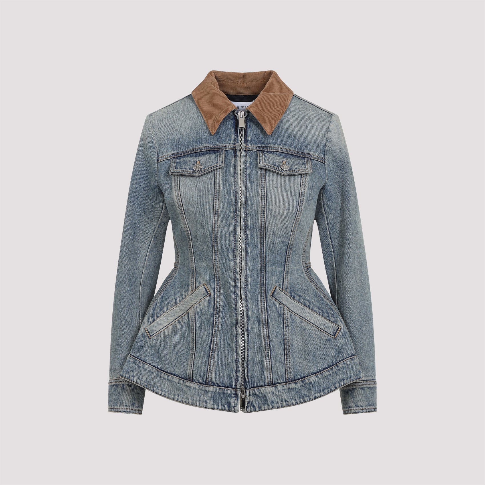 ALEXANDER MCQUEEN Lightweight Cotton Jacket for Men - SS25