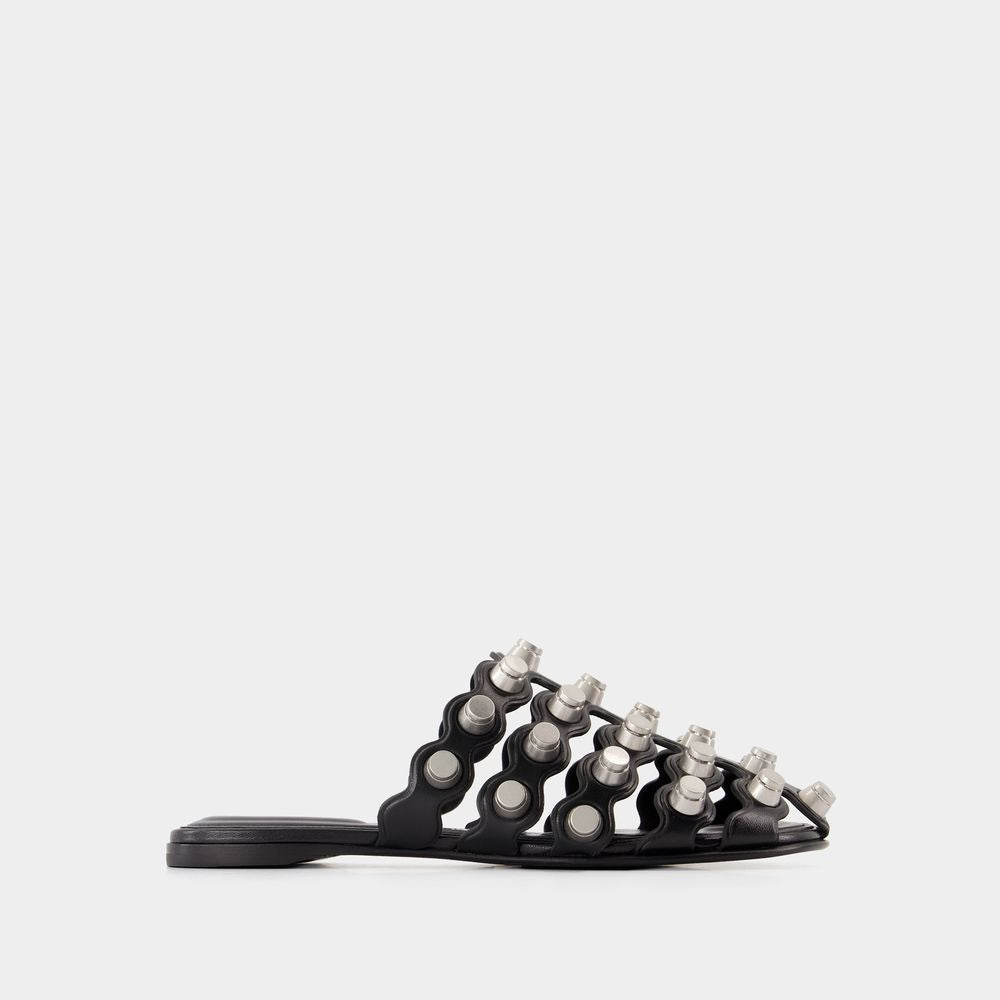 ALEXANDER WANG Rexa Cage Slide Flat Shoes