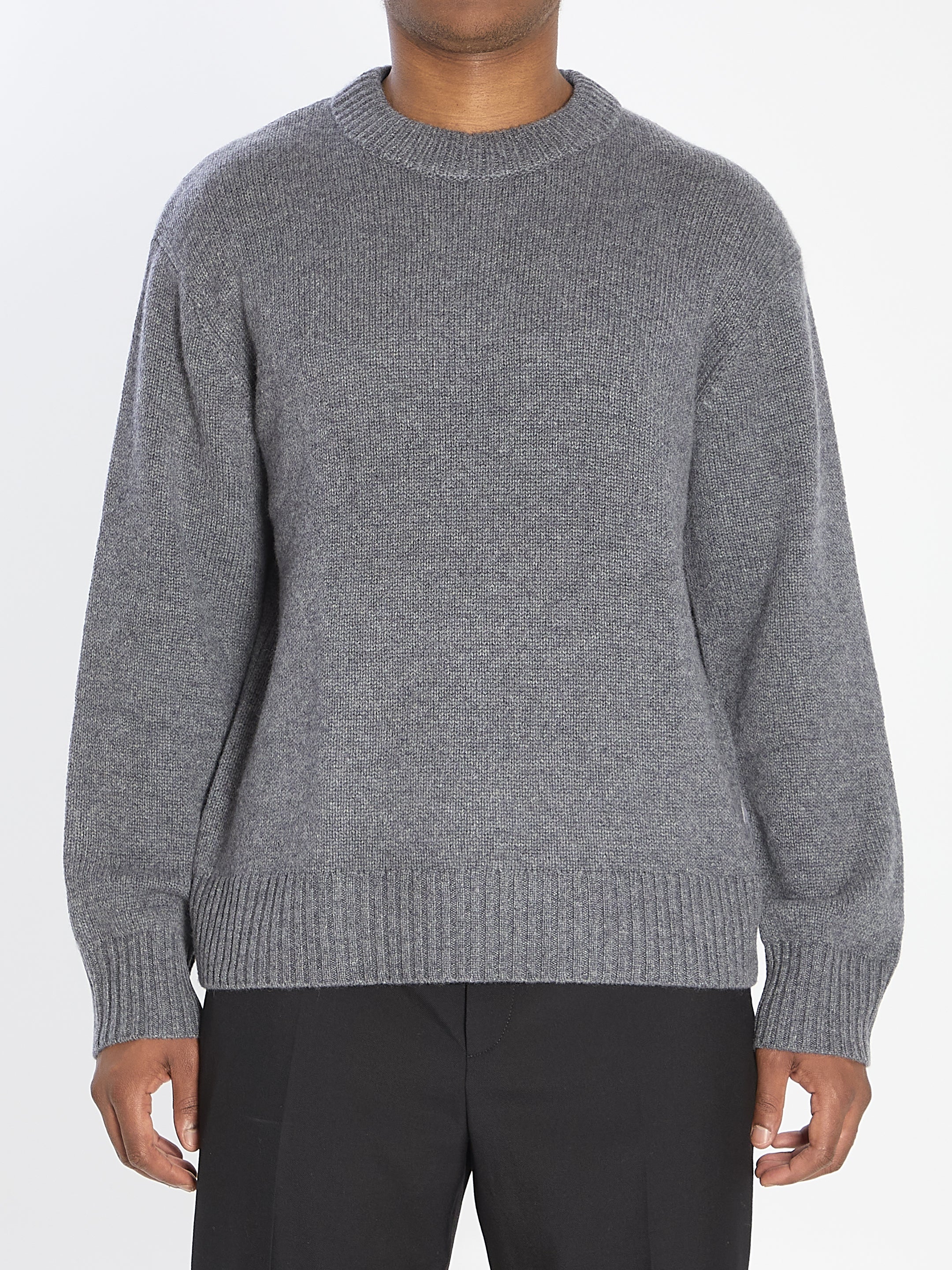 LISA YANG Crew Neck Cashmere Sweater for Men - Size 04 EU