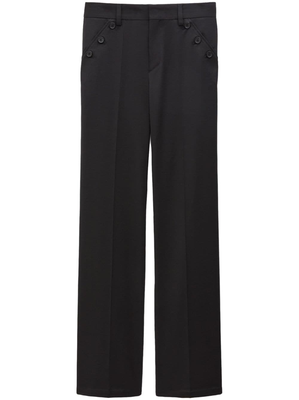FILIPPA K High-Waisted Straight Leg Tailored Trousers