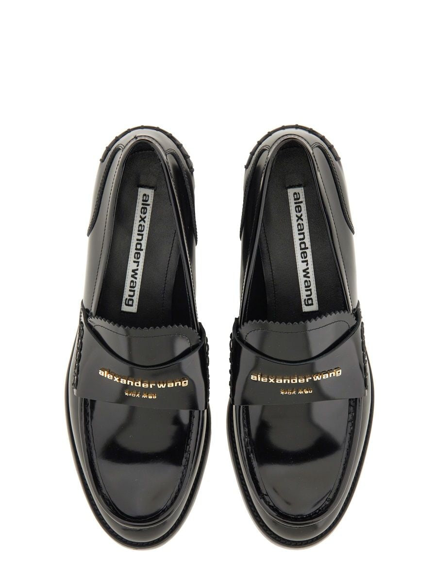 ALEXANDER WANG Leather Carter Loafers for Women