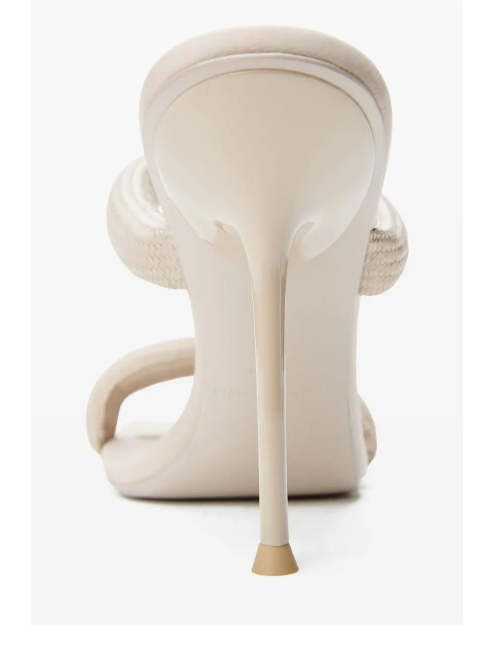 ALEXANDER WANG Double-Strap Stiletto Sandals