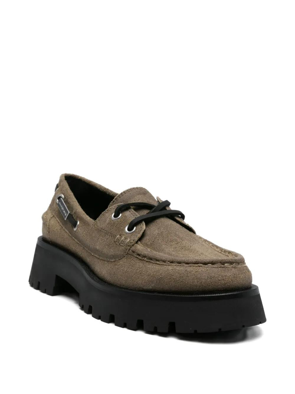 ALEXANDER WANG Carson Platform Boat Shoes