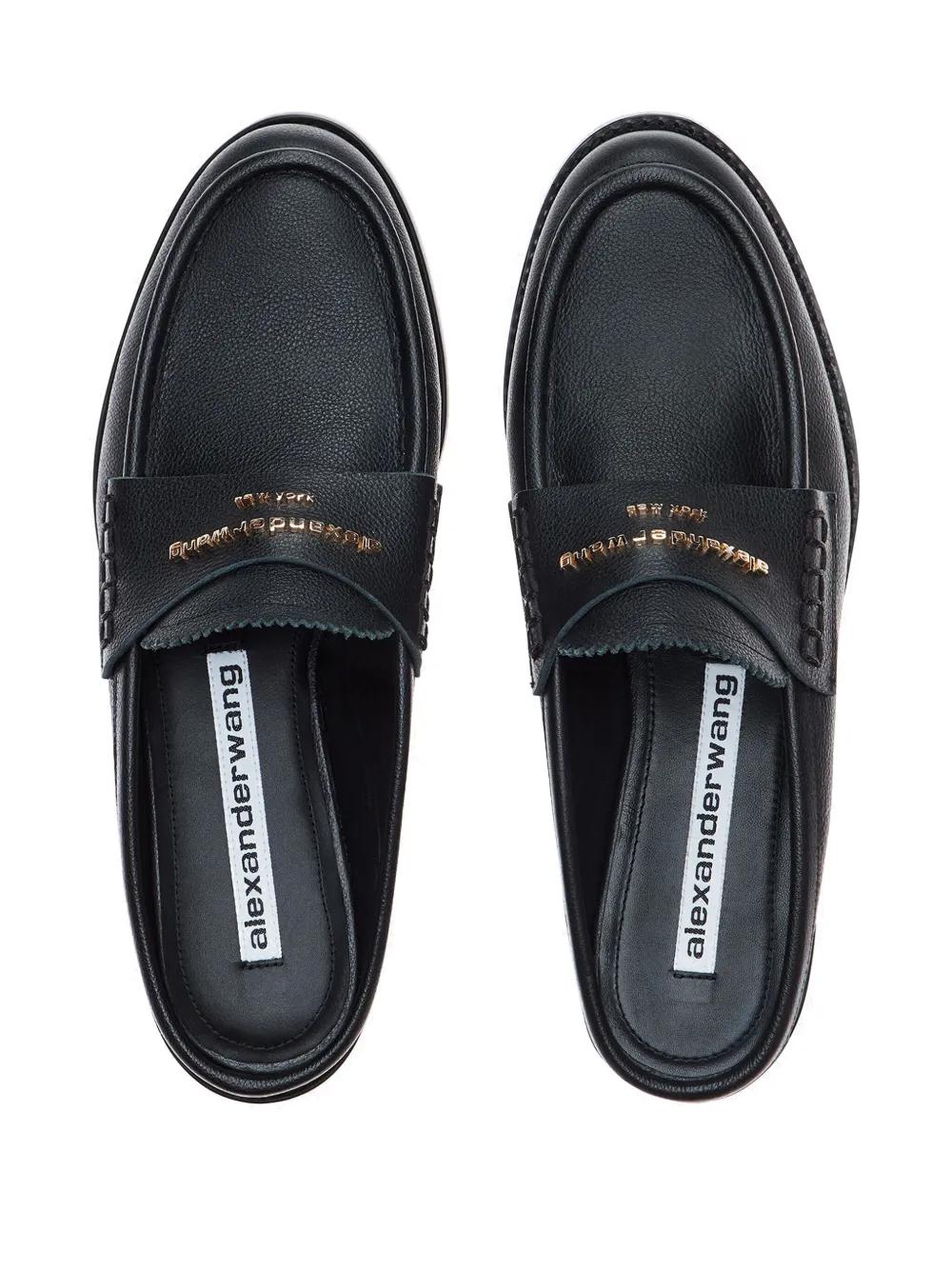 ALEXANDER WANG Logo Lettering Slip-On Shoes for Women
