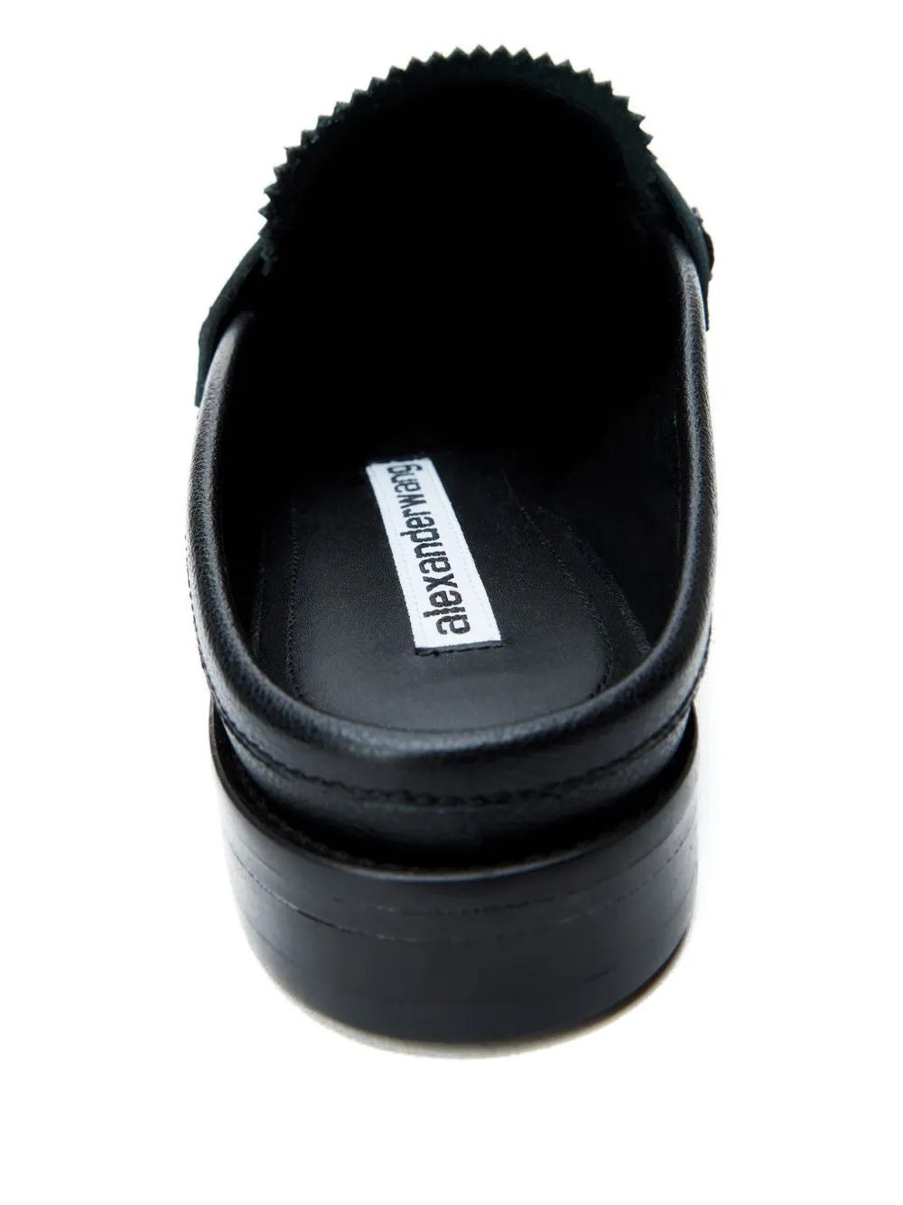 ALEXANDER WANG Logo Lettering Slip-On Shoes for Women