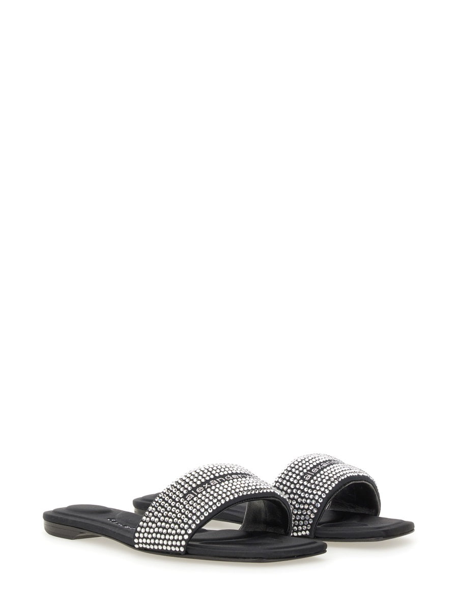 ALEXANDER WANG Satin Vy Slippers