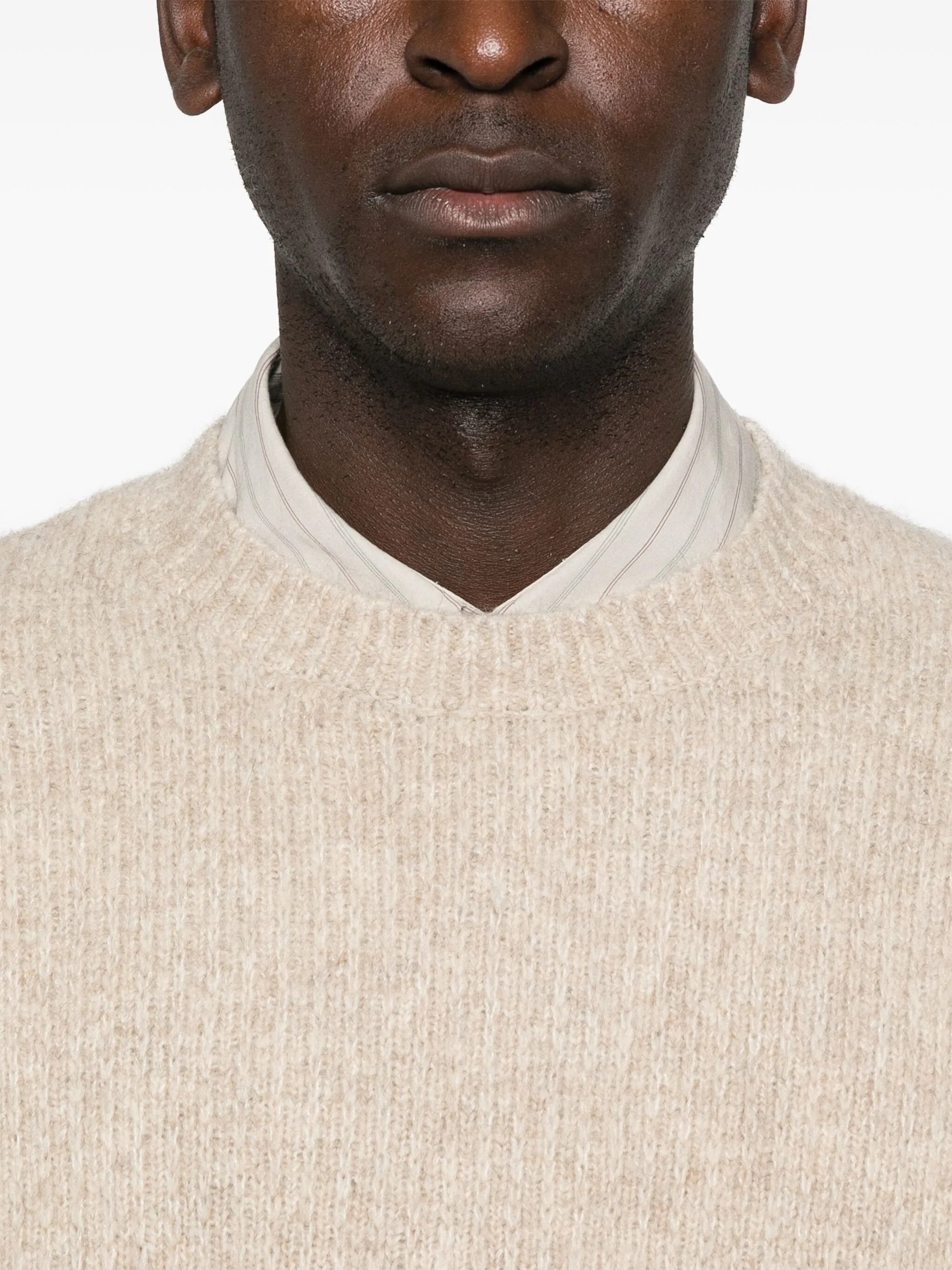 SUNFLOWER Men's Crewneck Yak-Blend Sweater