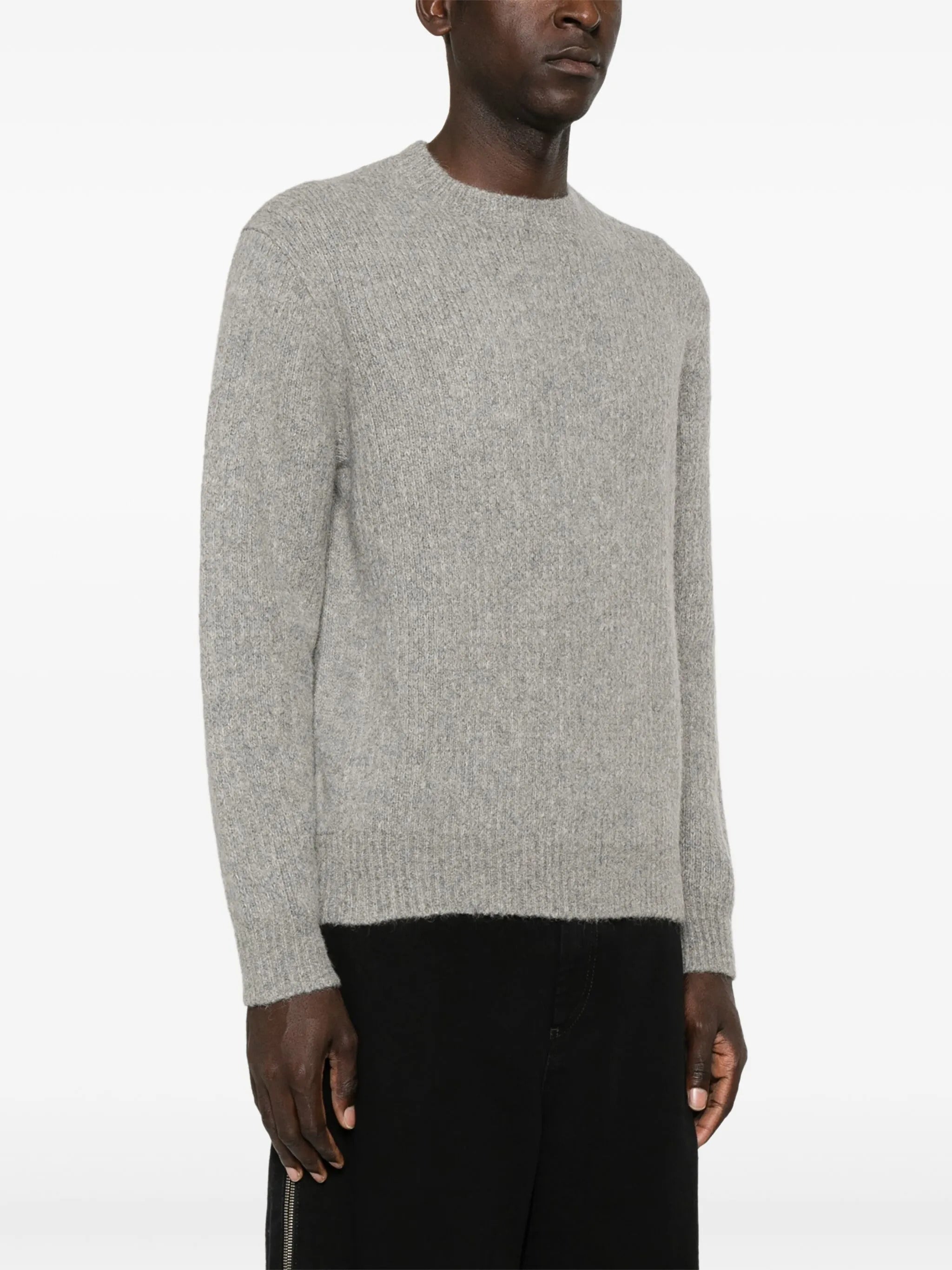 SUNFLOWER Men's Crewneck Yak-Blend Sweater