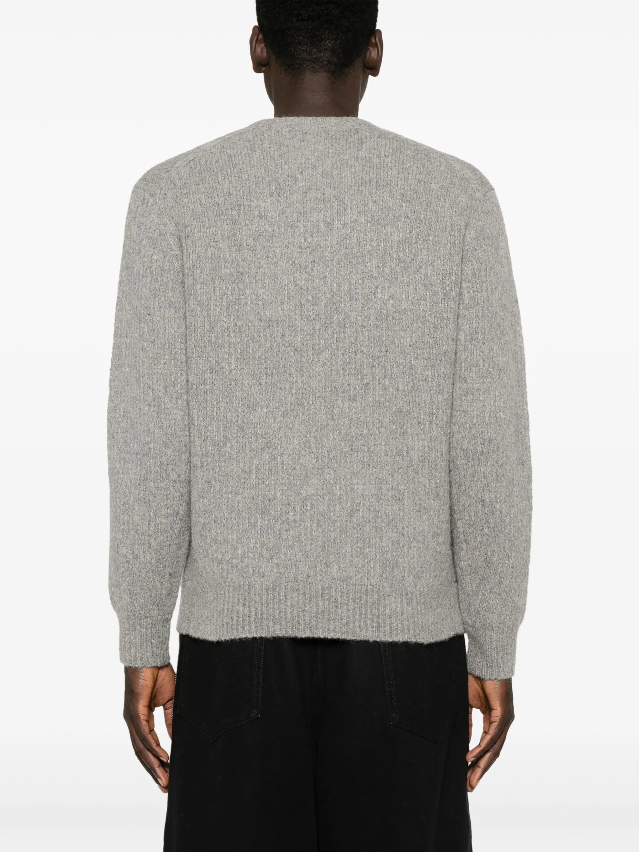 SUNFLOWER Men's Crewneck Yak-Blend Sweater