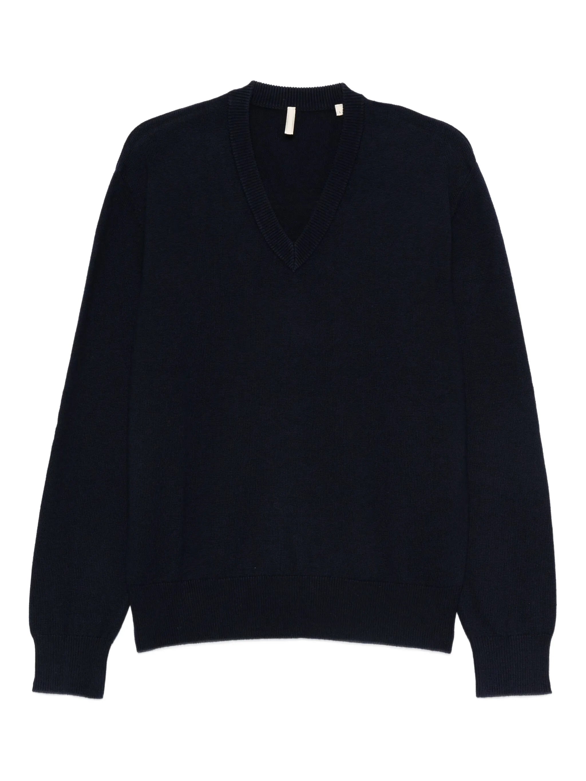 SUNFLOWER Classic V-Neck Merino Wool Sweater