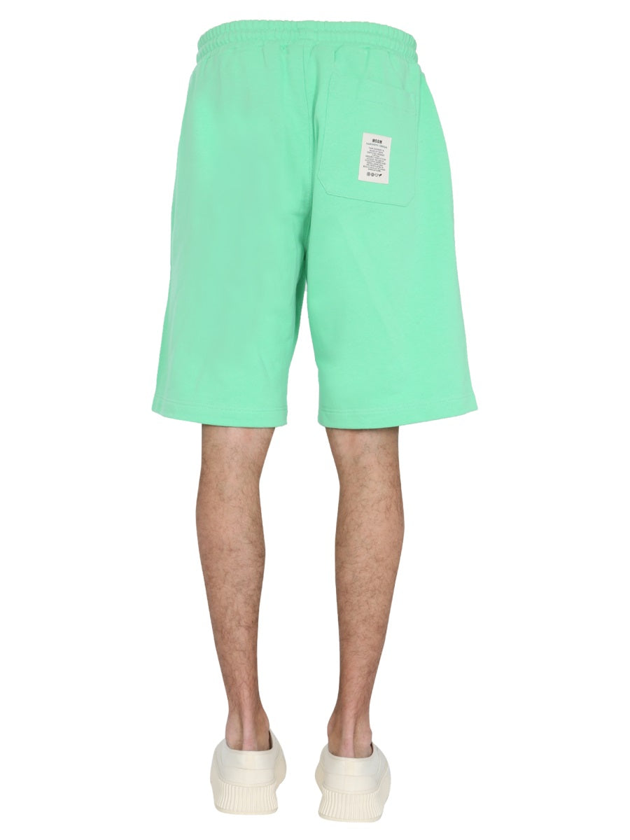 MSGM Fantastic Mini Bermuda Shorts for Men
