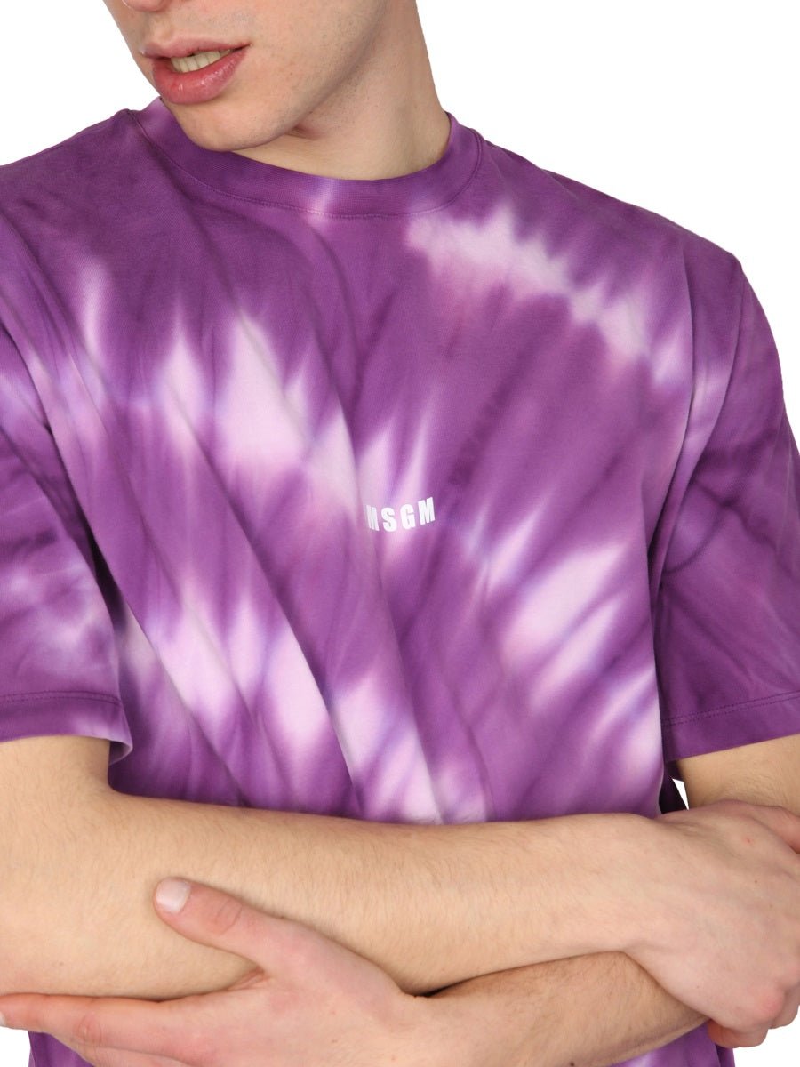 MSGM Men's Mini Crew Neck T-Shirt