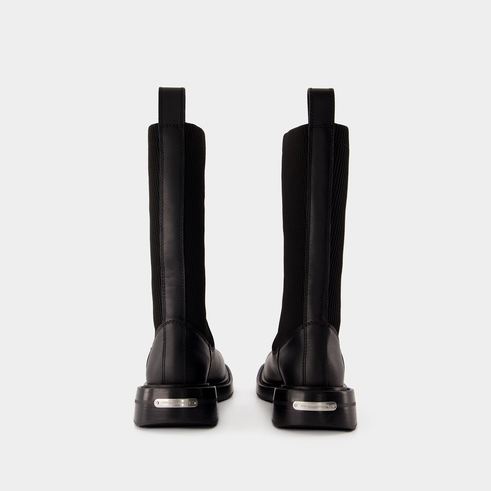 ALEXANDER WANG Detroit Mini Sock Boots