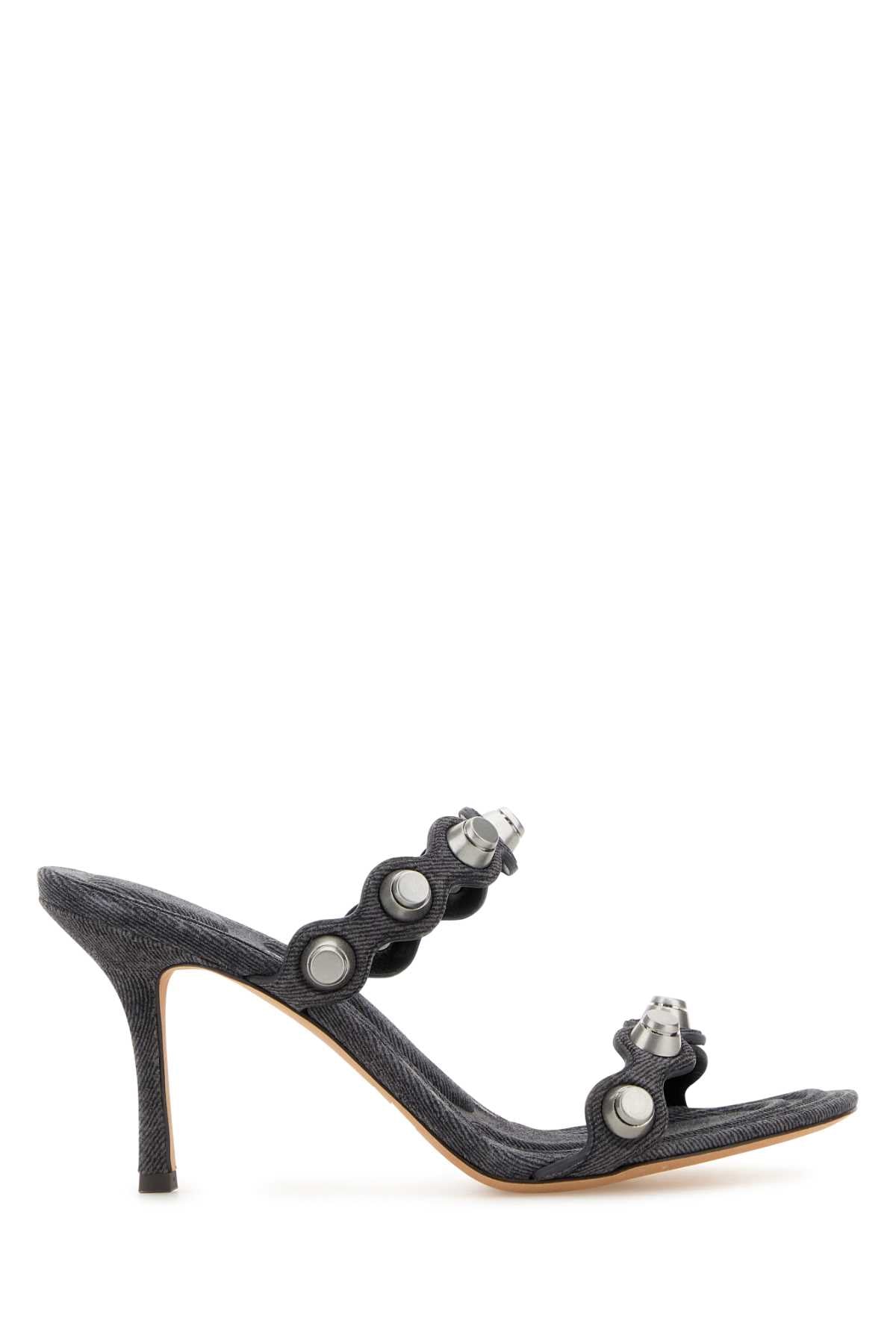 ALEXANDER WANG Leather RIOT 85MM Sandal for Women