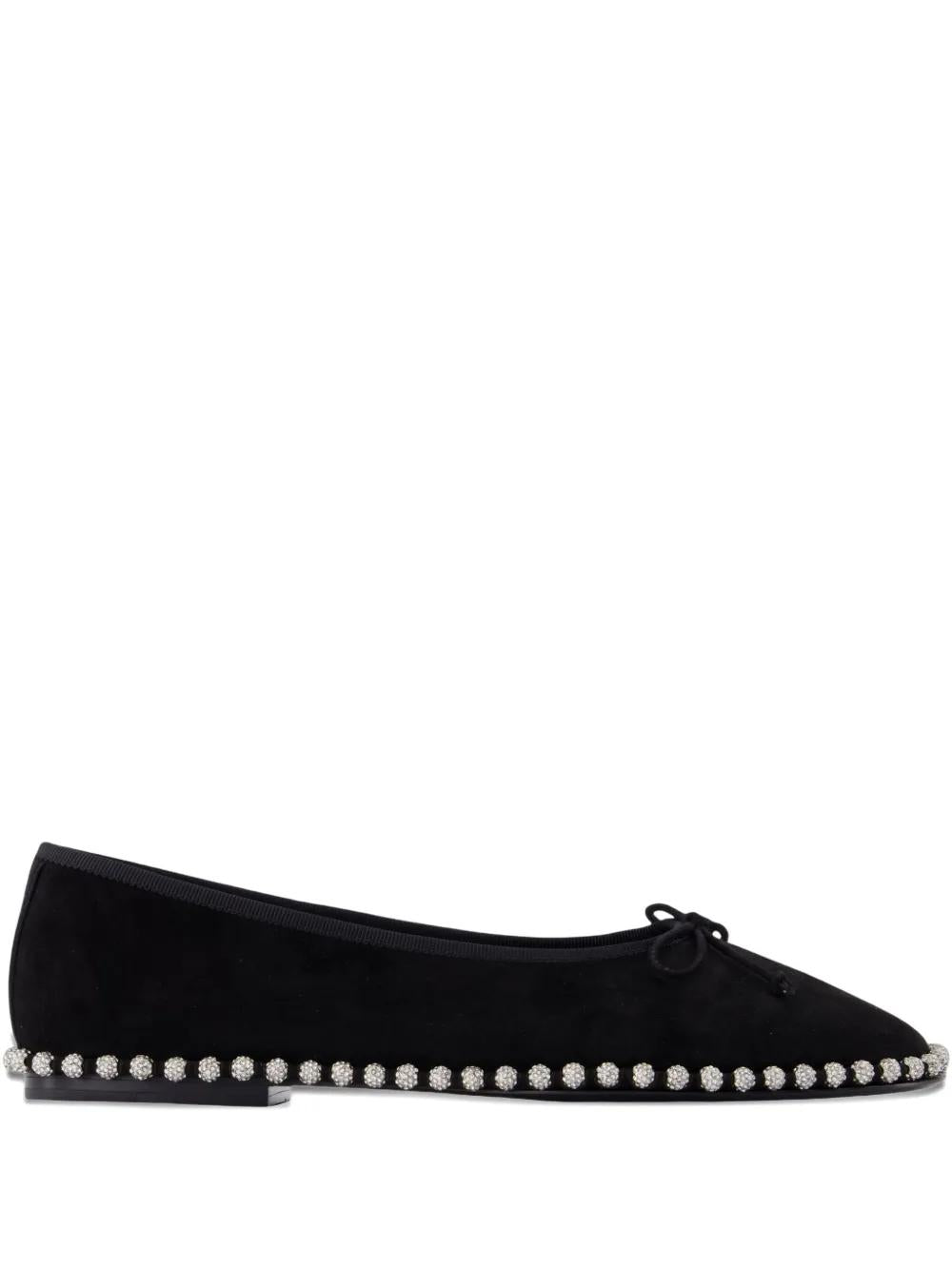 ALEXANDER WANG Mini Ballchain Ballet Flats