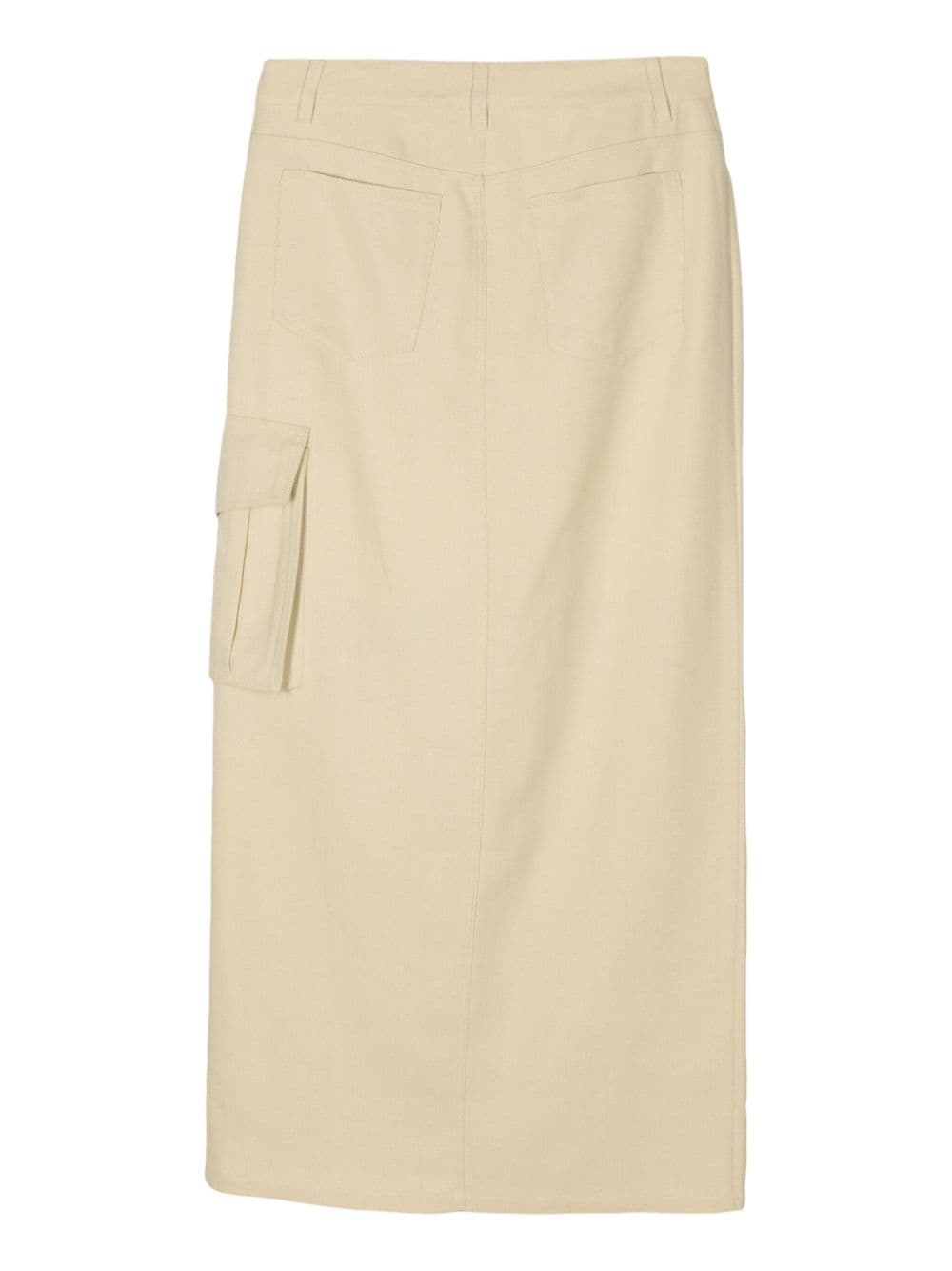 FILIPPA K Crepe Cargo Skirt with Classic Pockets