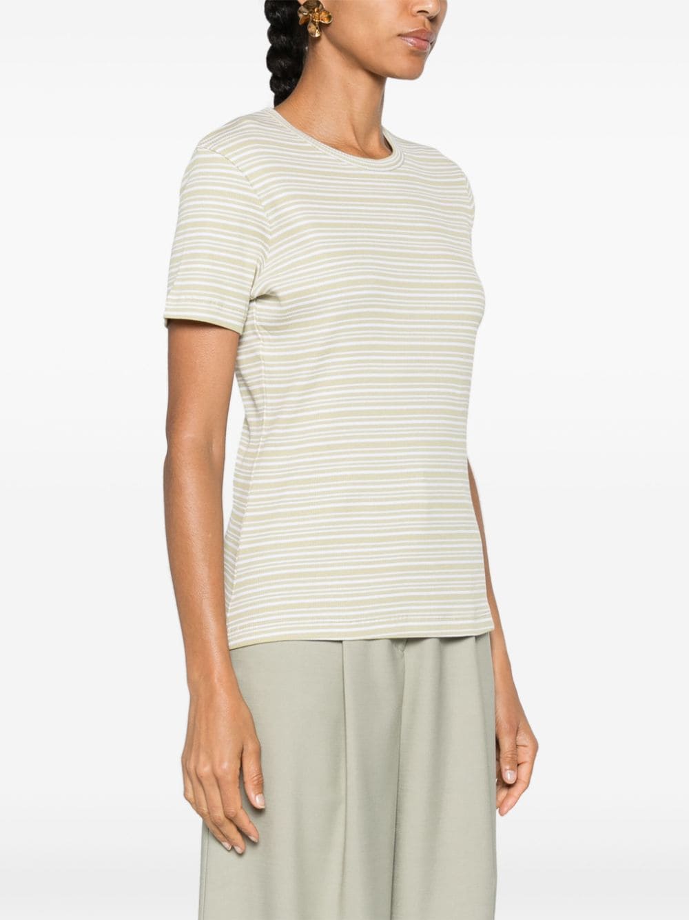 FILIPPA K Striped Organic Cotton T-Shirt for Women