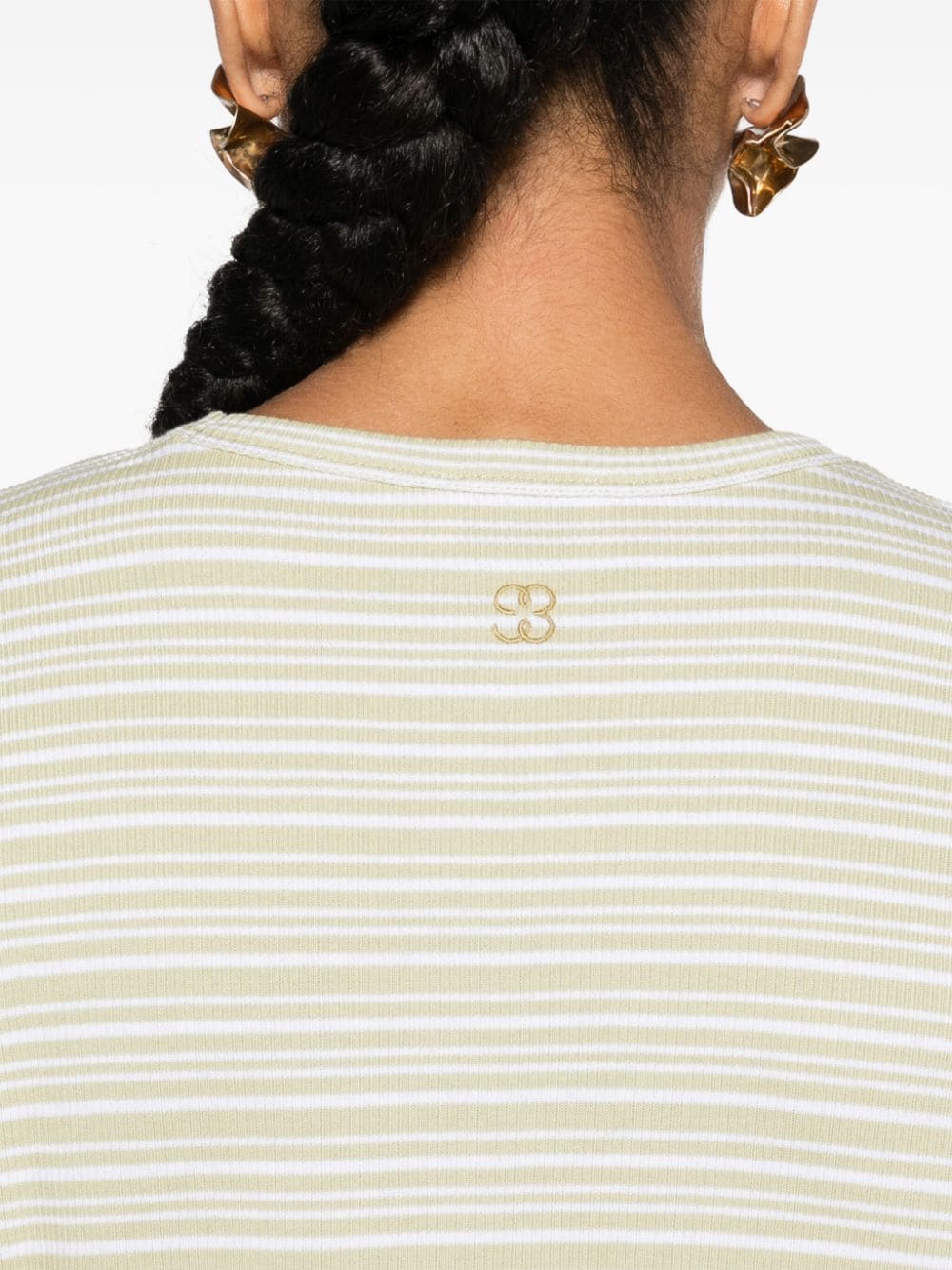 FILIPPA K Striped Organic Cotton T-Shirt for Women