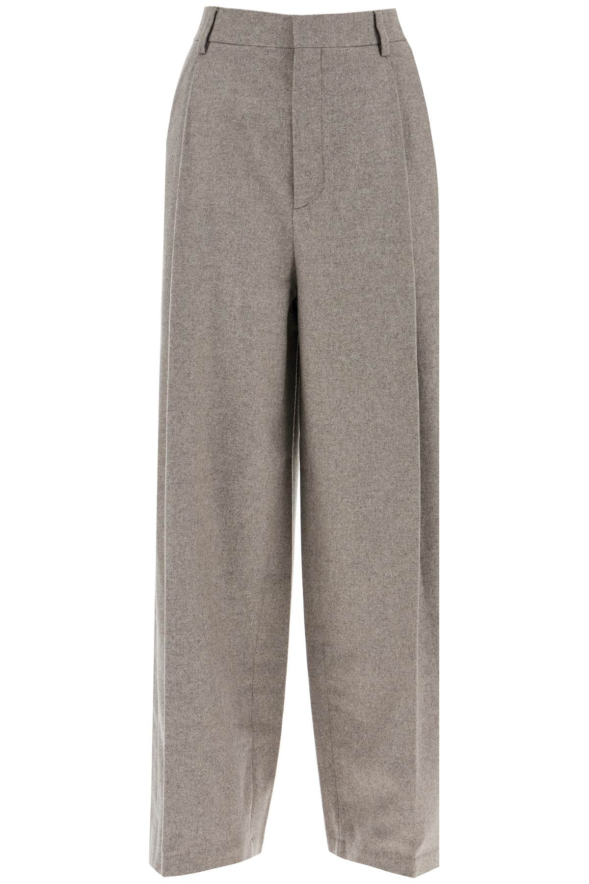 FILIPPA K Wide Pleated Flannel Trousers - Women’s Fashion