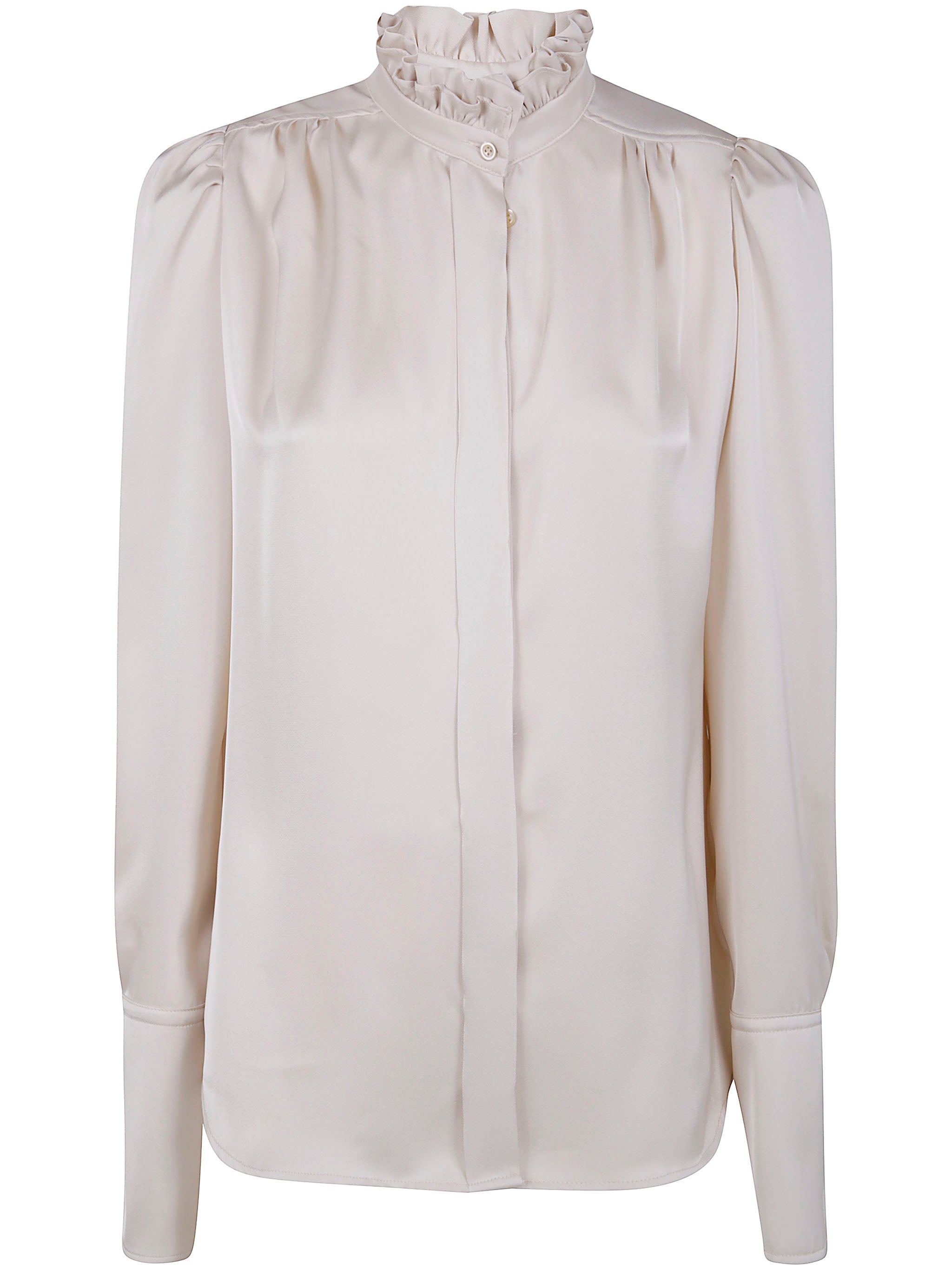 DRHOPE Mini Ruffled Shirt for Women