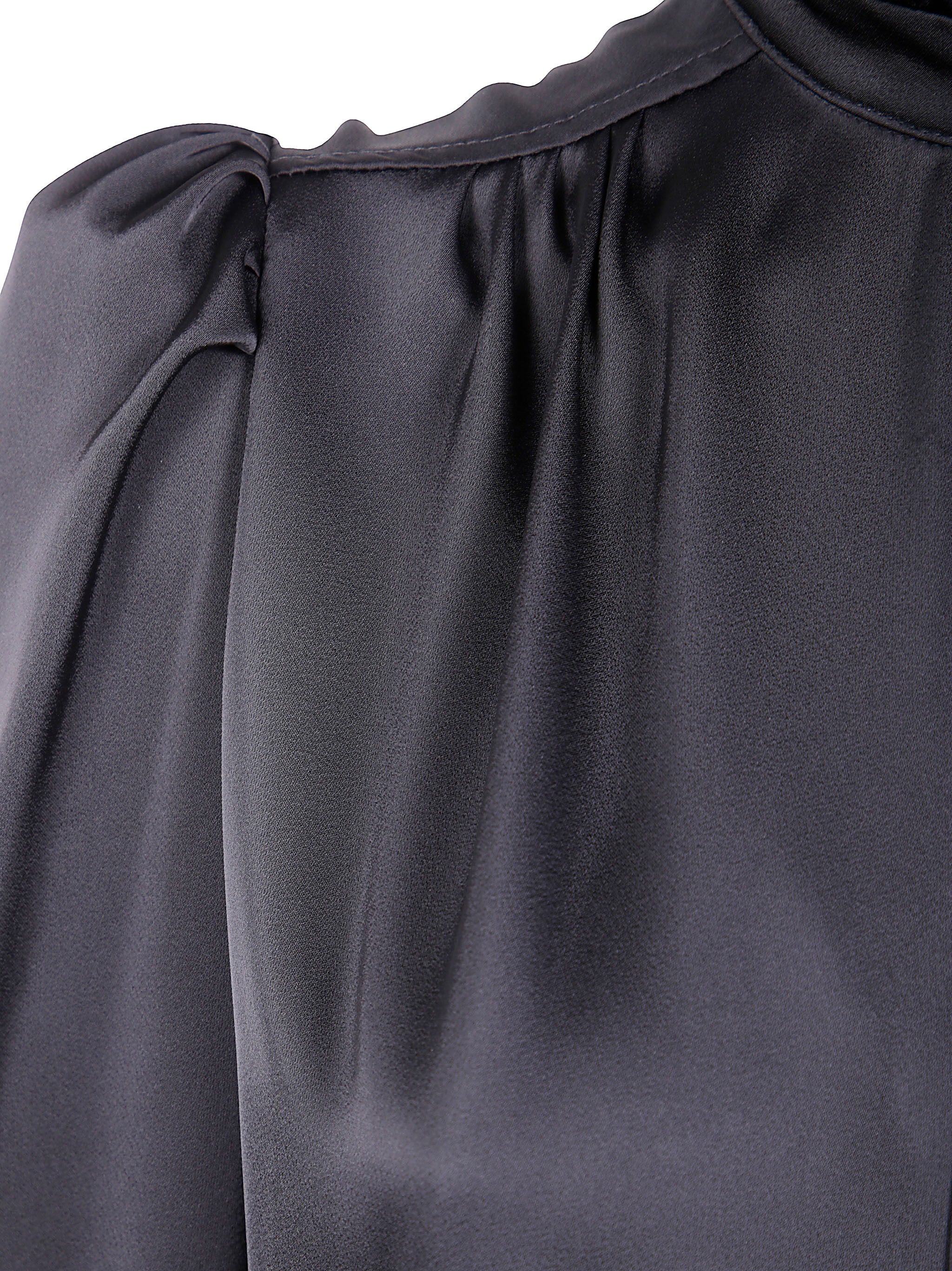 DRHOPE Ruffled Button-Up Shirt