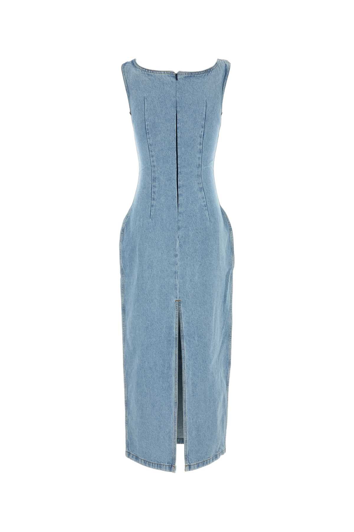 MAGDA BUTRYM Light Blue Denim Dress for Women