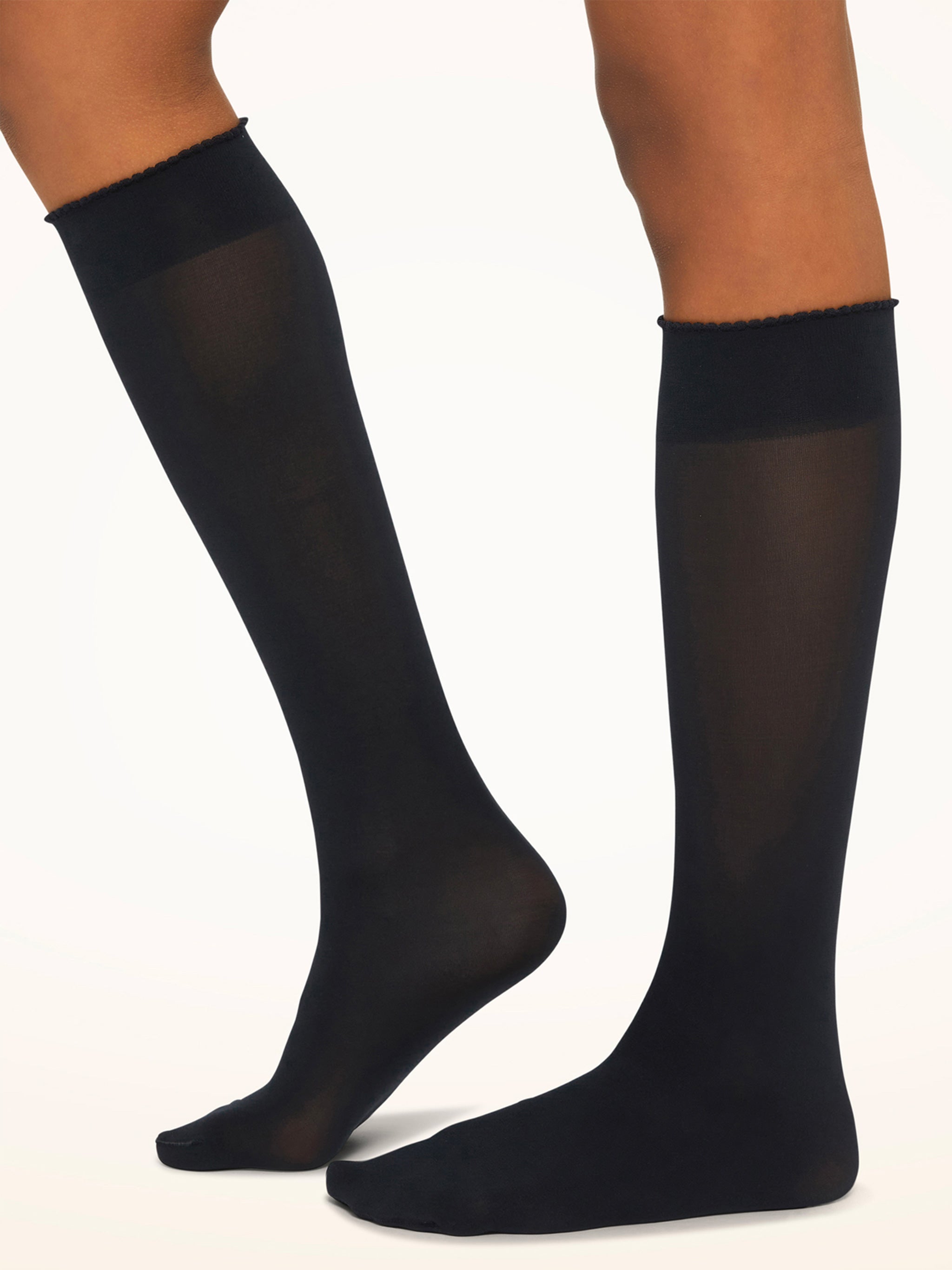 WOLFORD Velvet of Luxe 50 Knee Highs