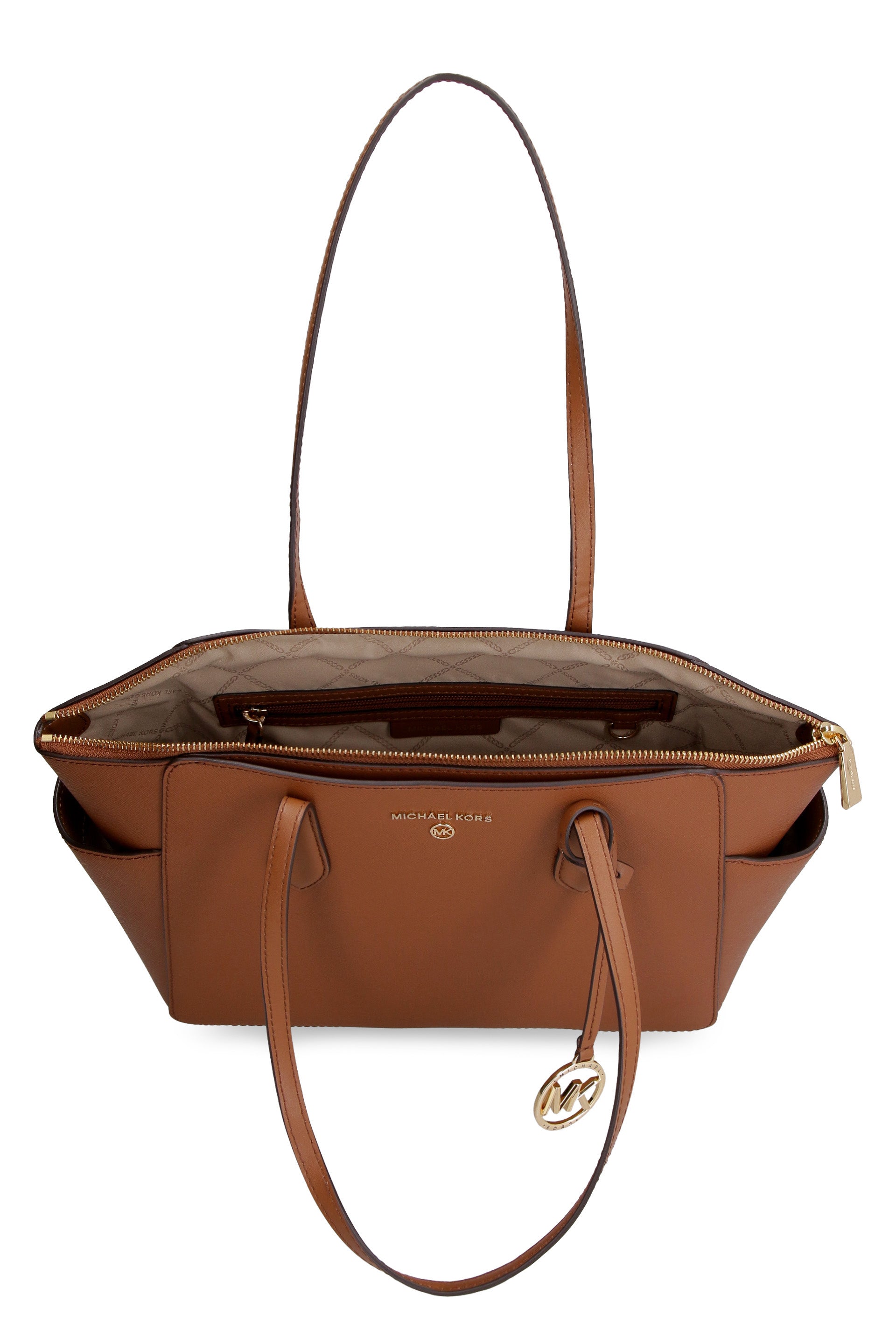 MICHAEL MICHAEL KORS Timeless Raffia Tote Handbag - 28.5 x 25.5 cm