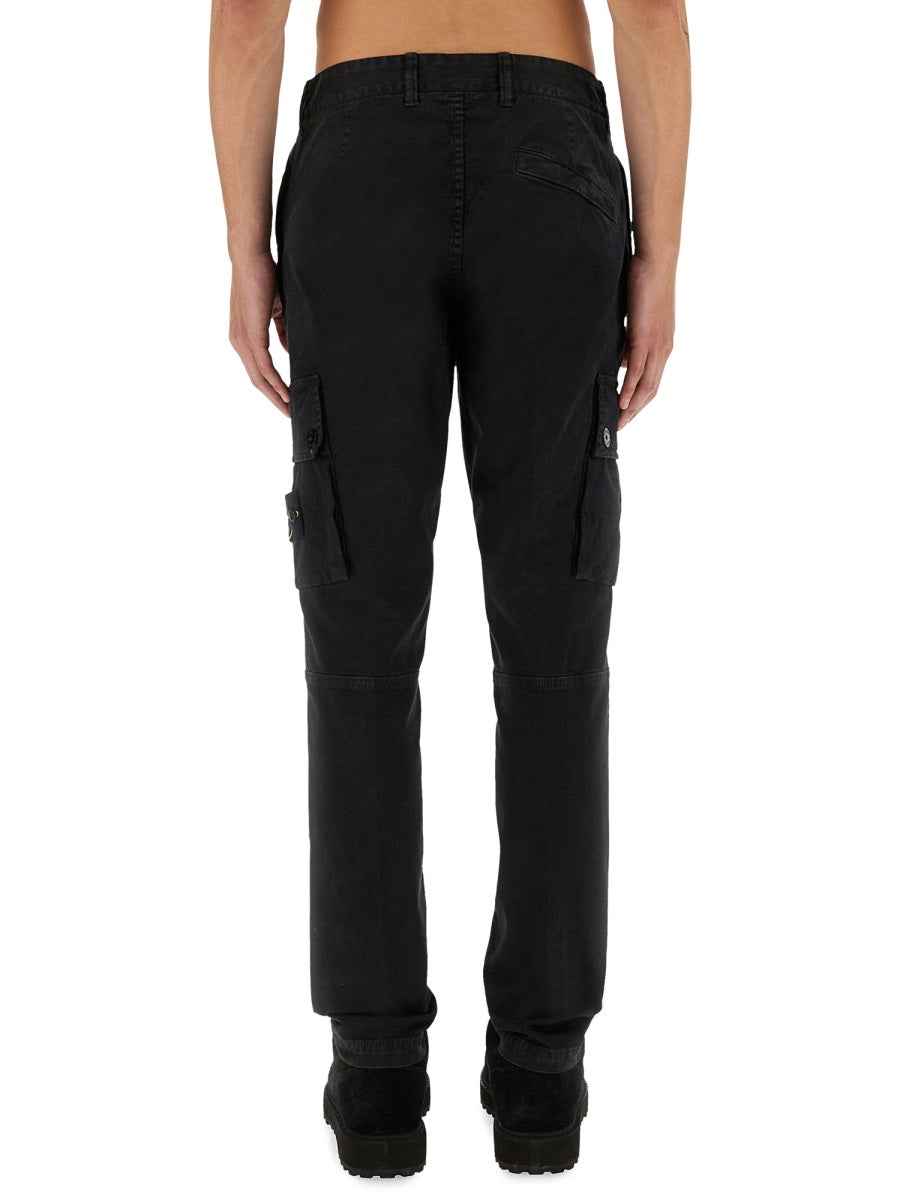 STONE ISLAND Essential Cotton Trousers for Men