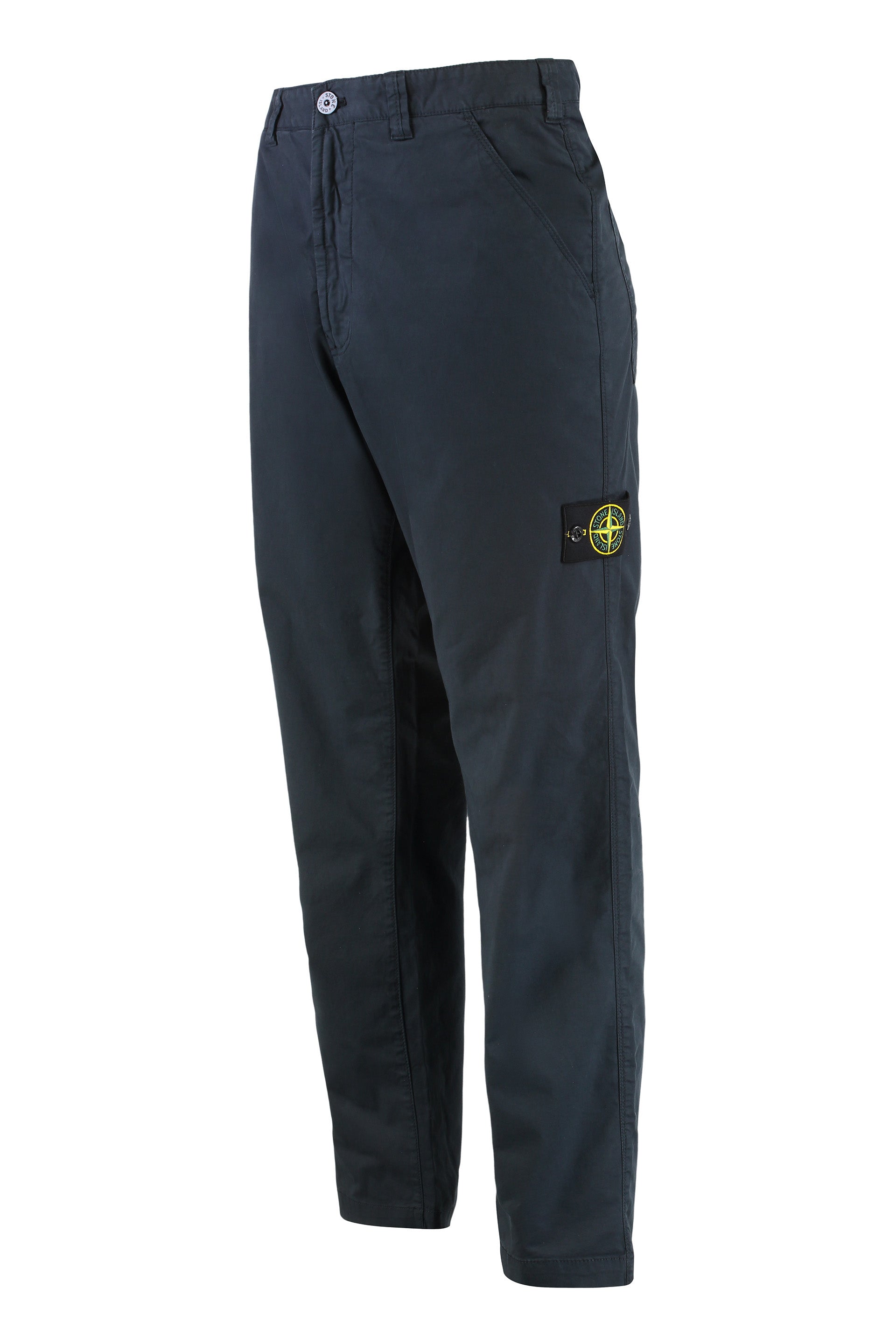 STONE ISLAND Men's Cargo Pants in Stretch Cotton Twill