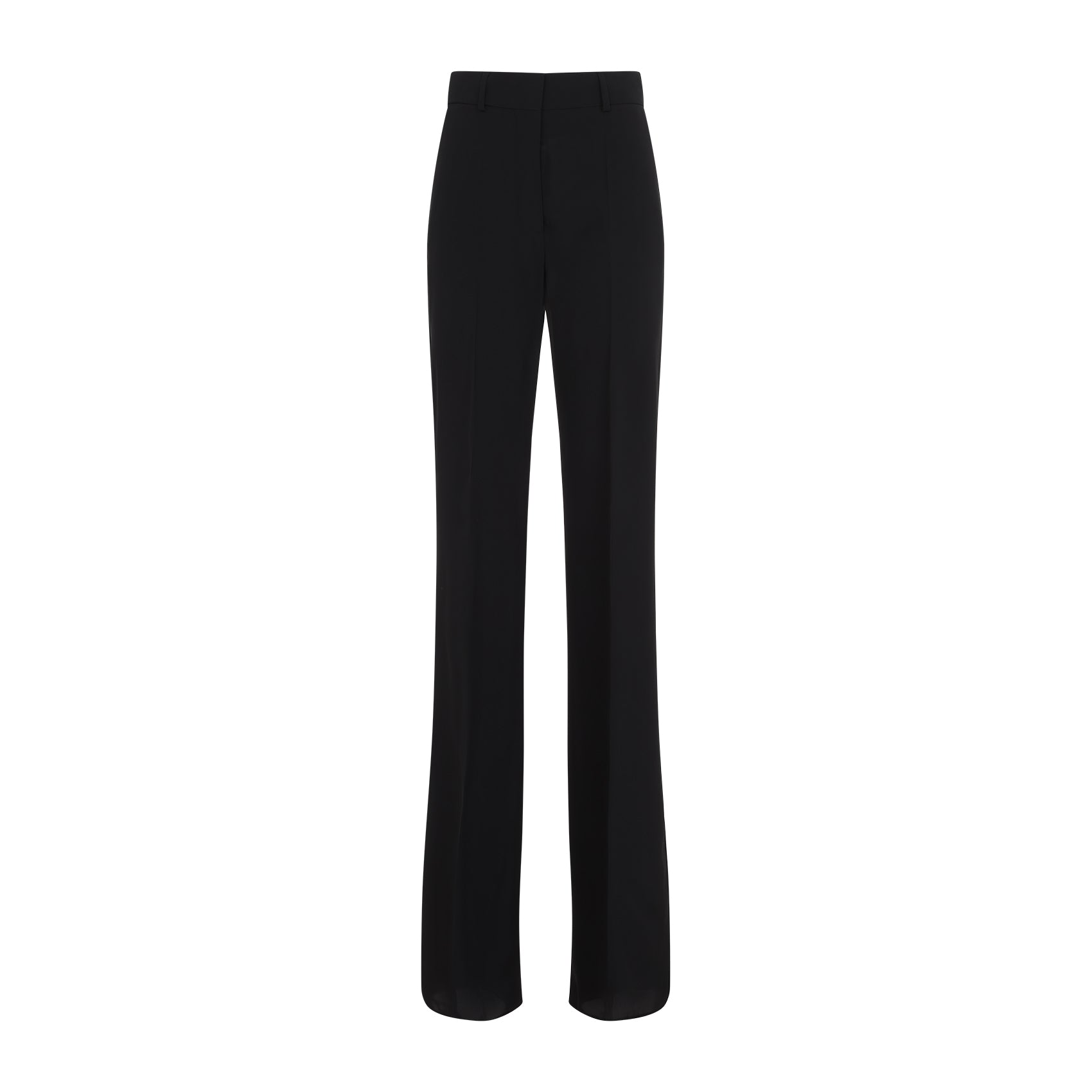 SPORTMAX Wide Leg Viscose Pants for Men
