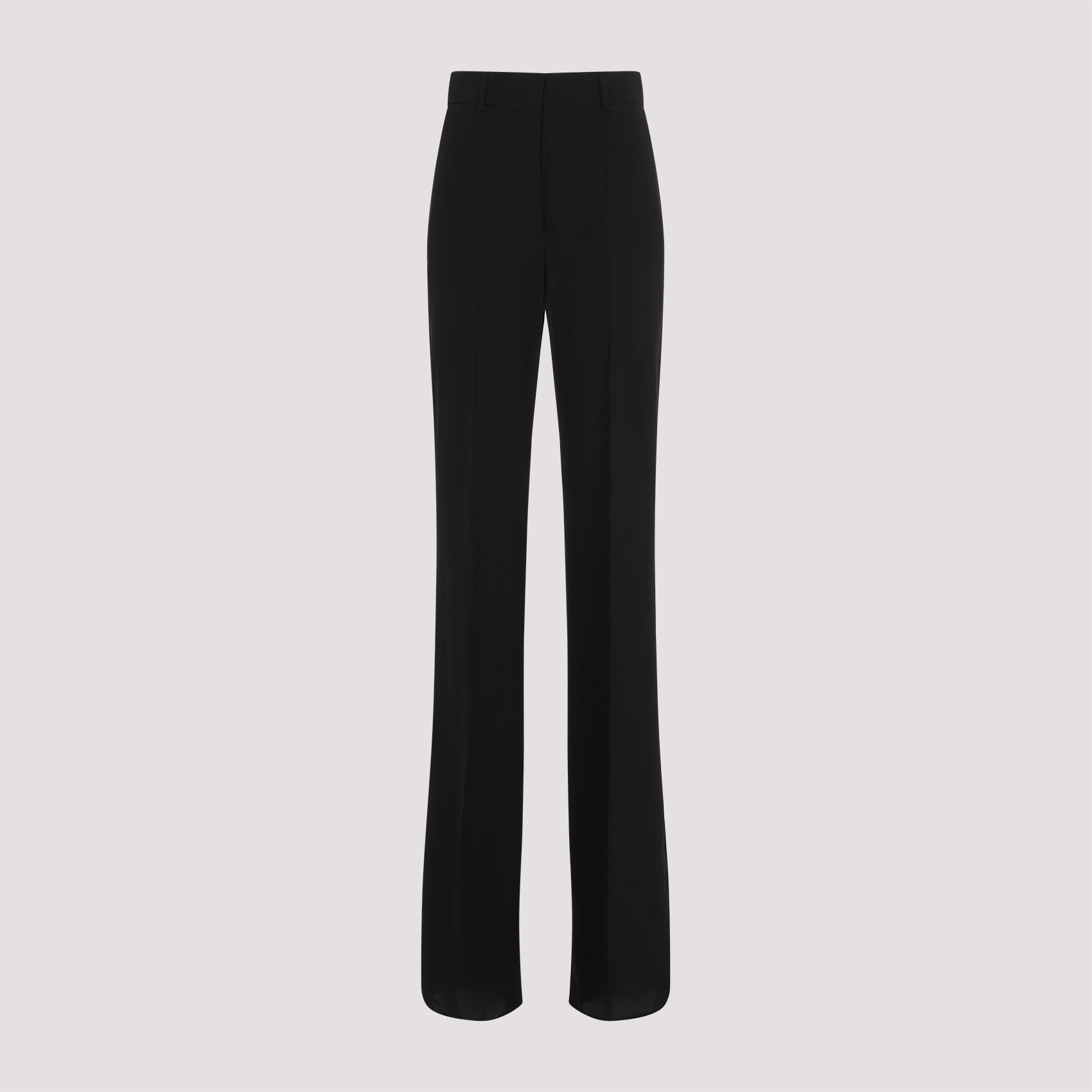 SPORTMAX Wide Leg Viscose Pants for Men