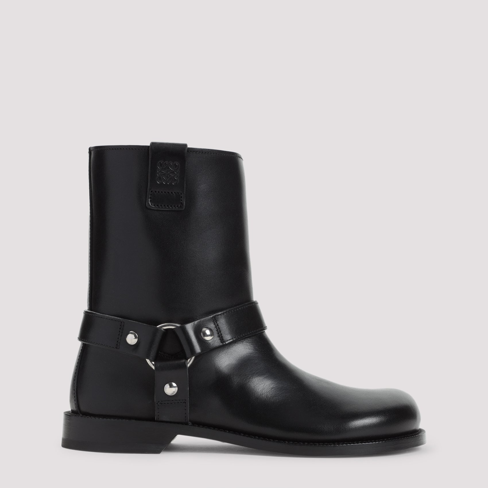 LOEWE Campo Biker Shearling Boots