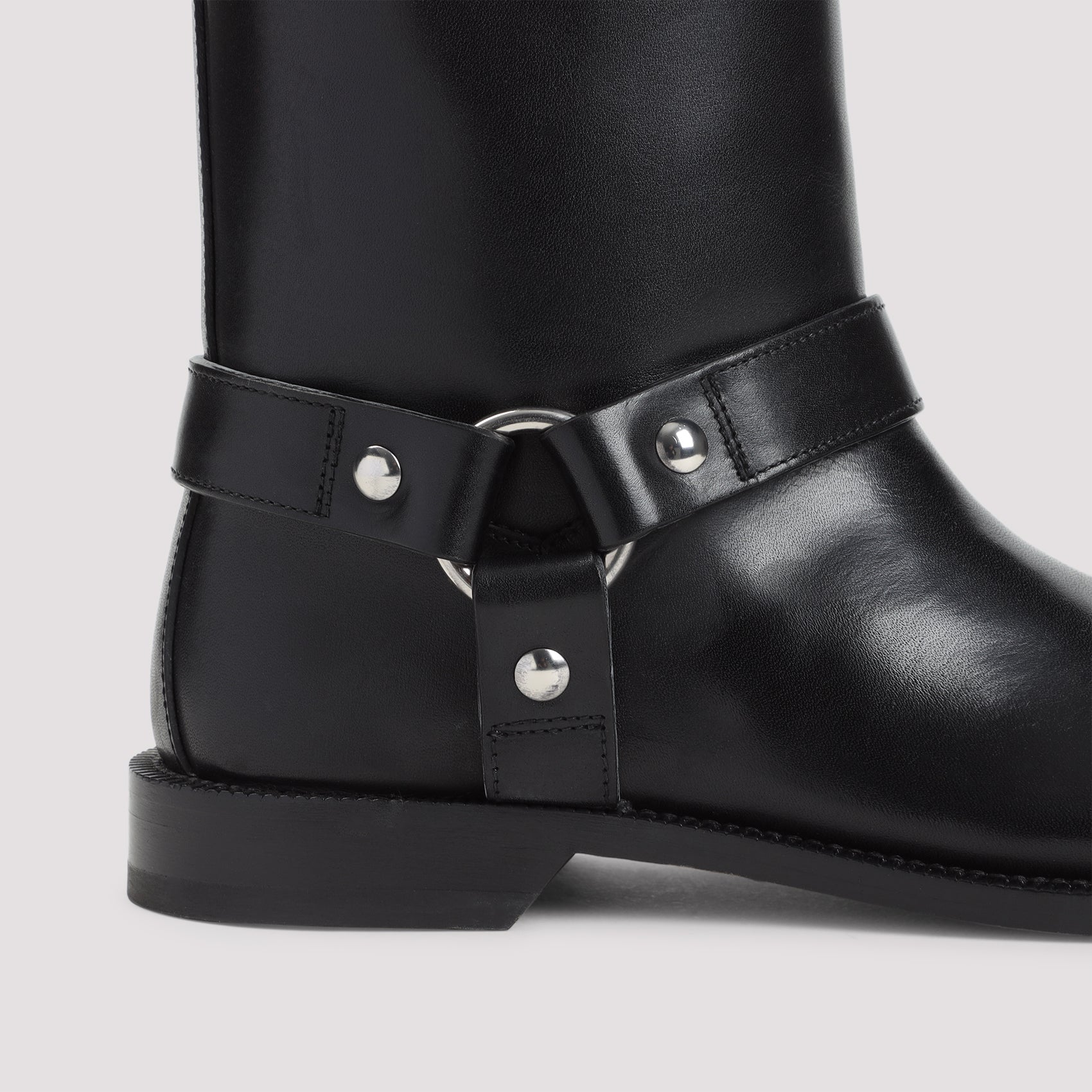 LOEWE Campo Biker Shearling Boots