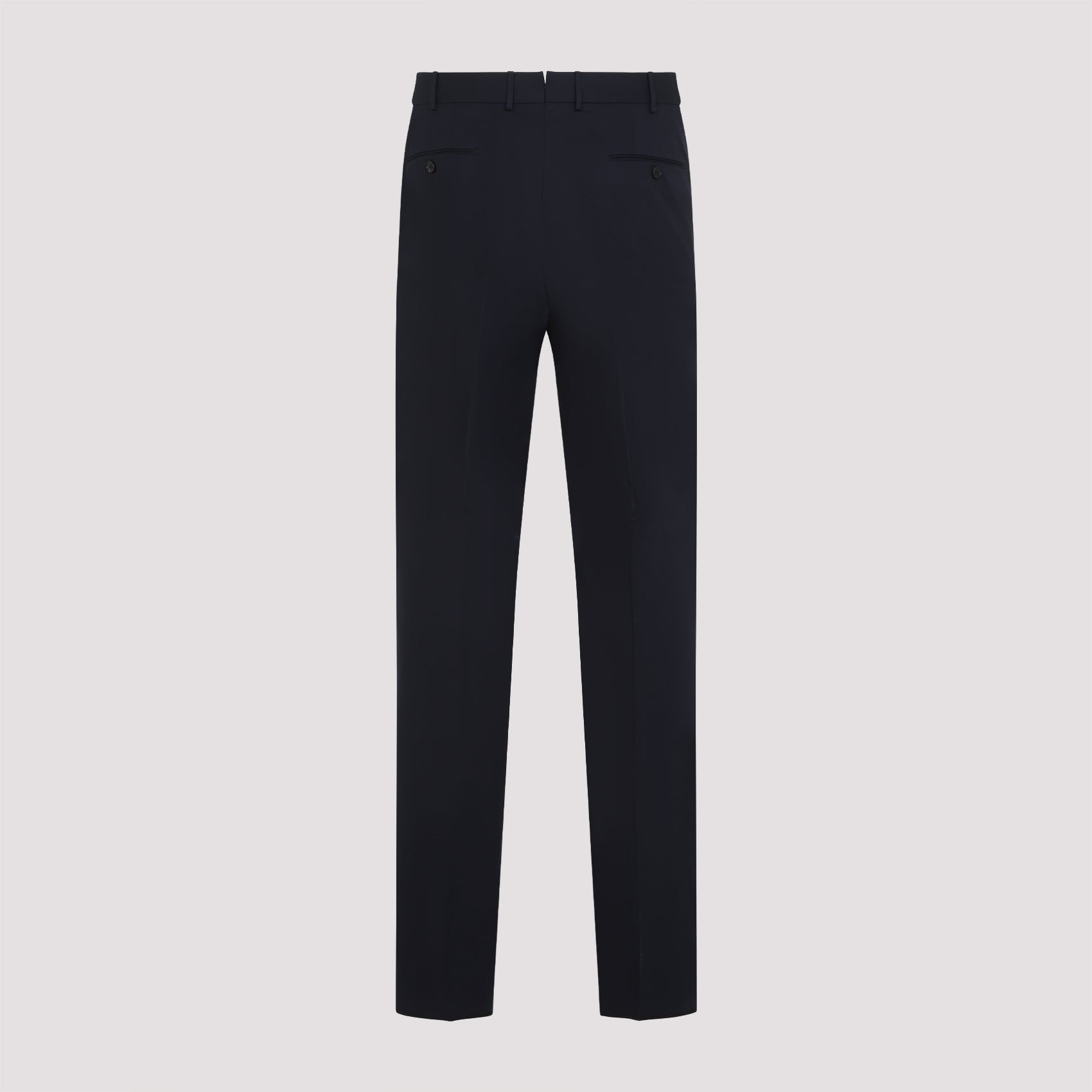 ZEGNA Formal Cotton Pants for Men - Regular & Straight Leg