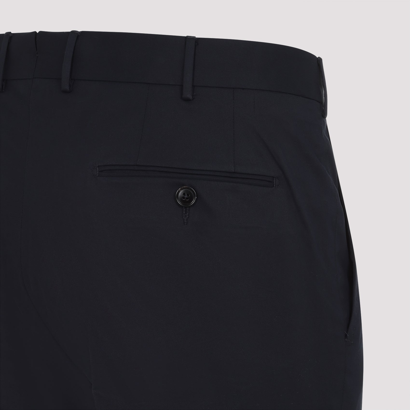 ZEGNA Formal Cotton Pants for Men - Regular & Straight Leg