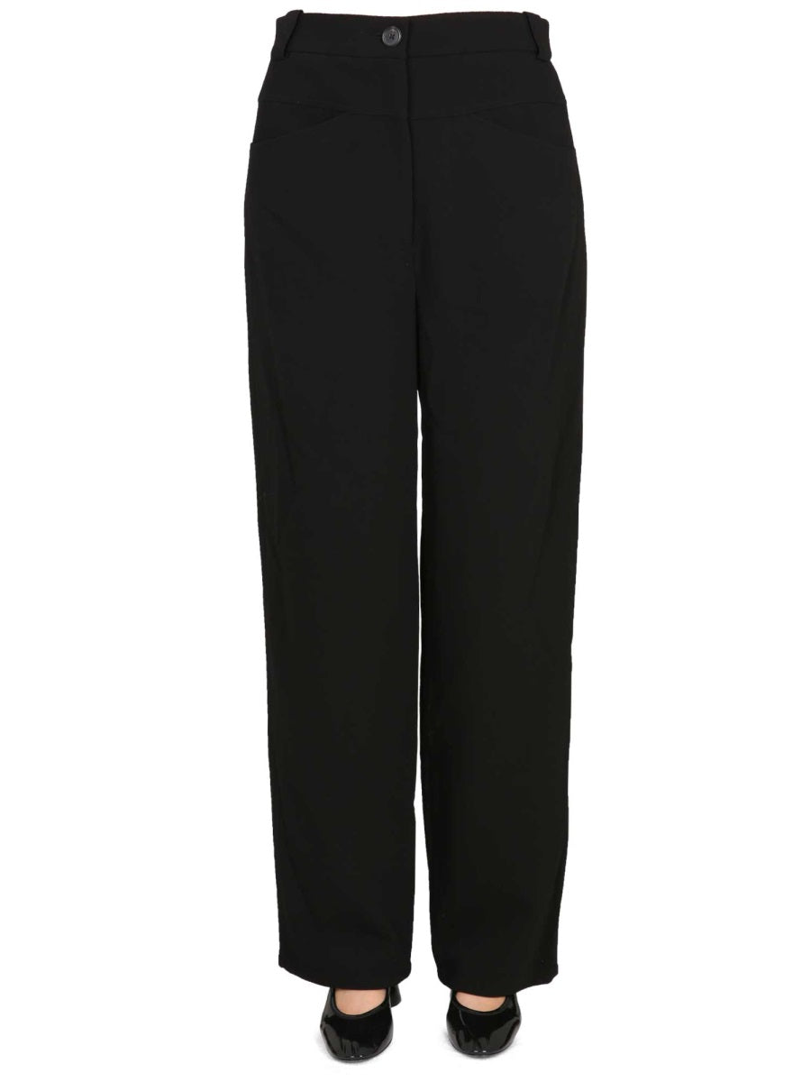 KHAITE Elegant Pree Pants for Women
