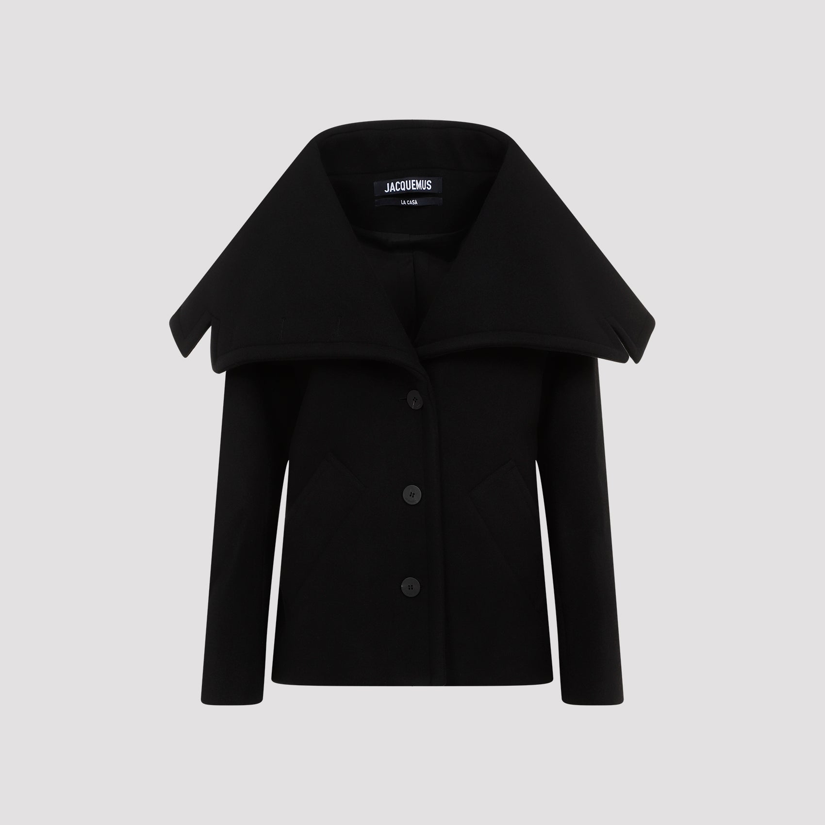 JACQUEMUS Double Breasted Peacoat Jacket - Fall/Winter 2024