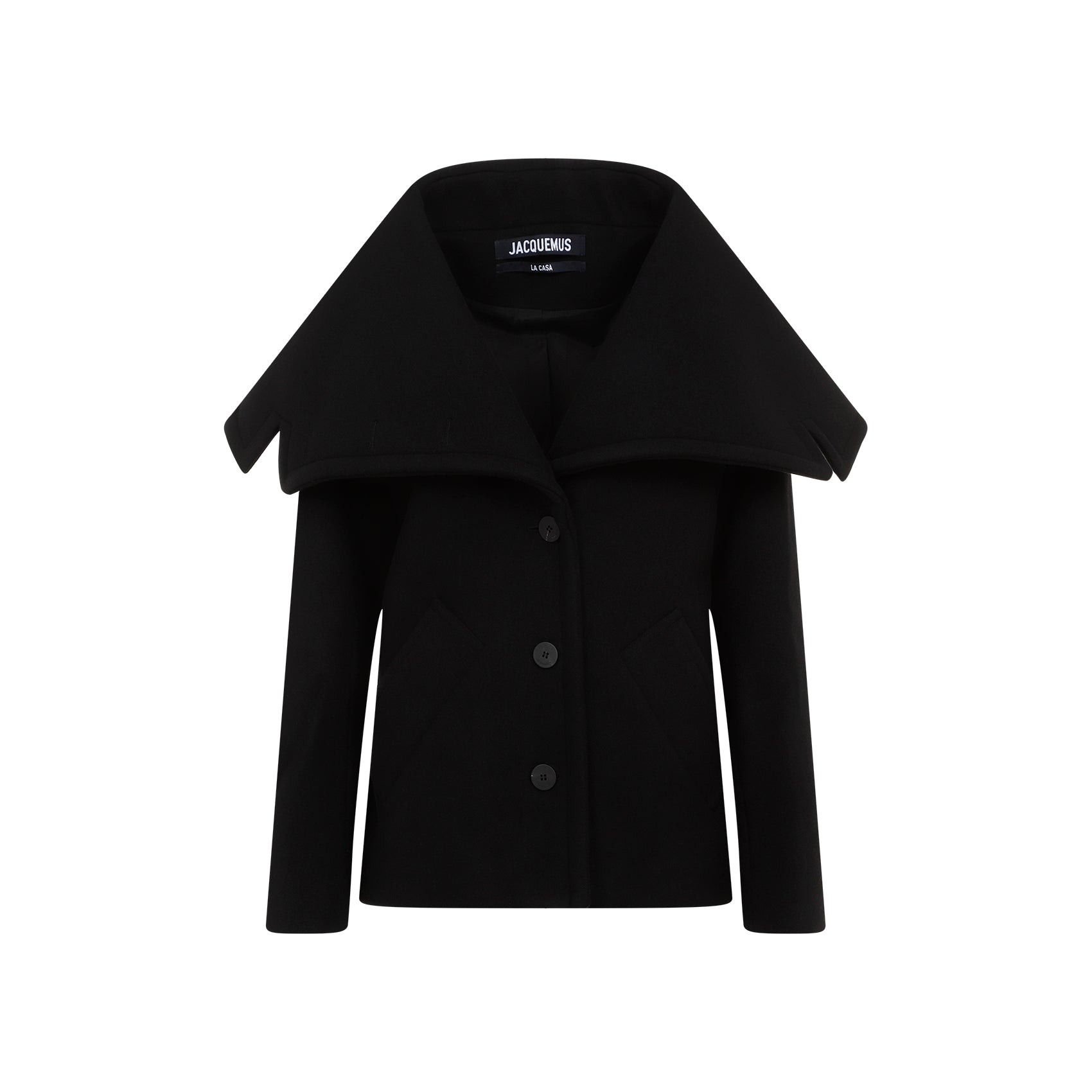 JACQUEMUS Double Breasted Peacoat Jacket - Fall/Winter 2024